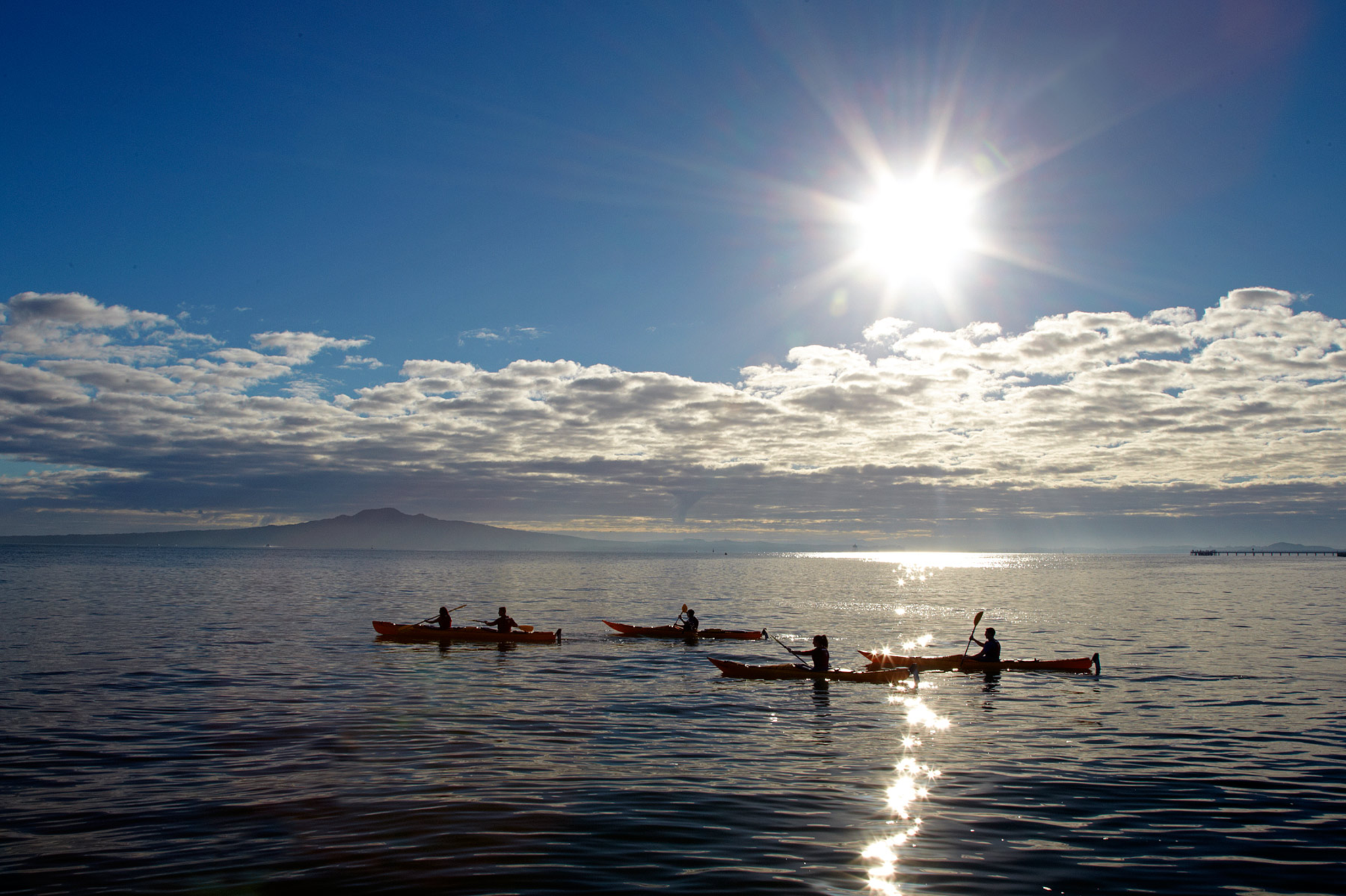 Rangitoto Island Sea Kayak & Summit Hike Day Trip