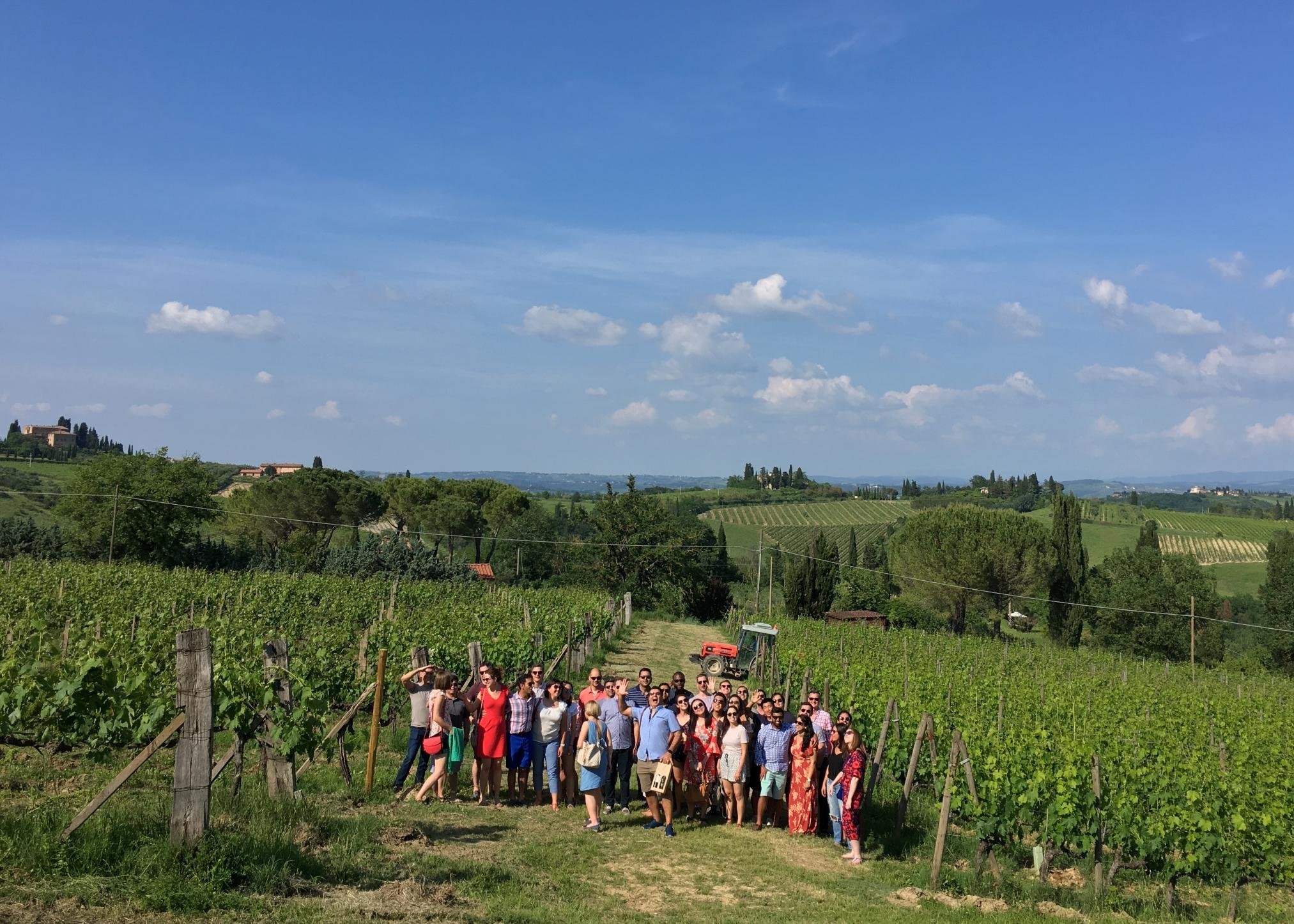 San Gimignano Wine Estate Experience with Tuscan Lunch