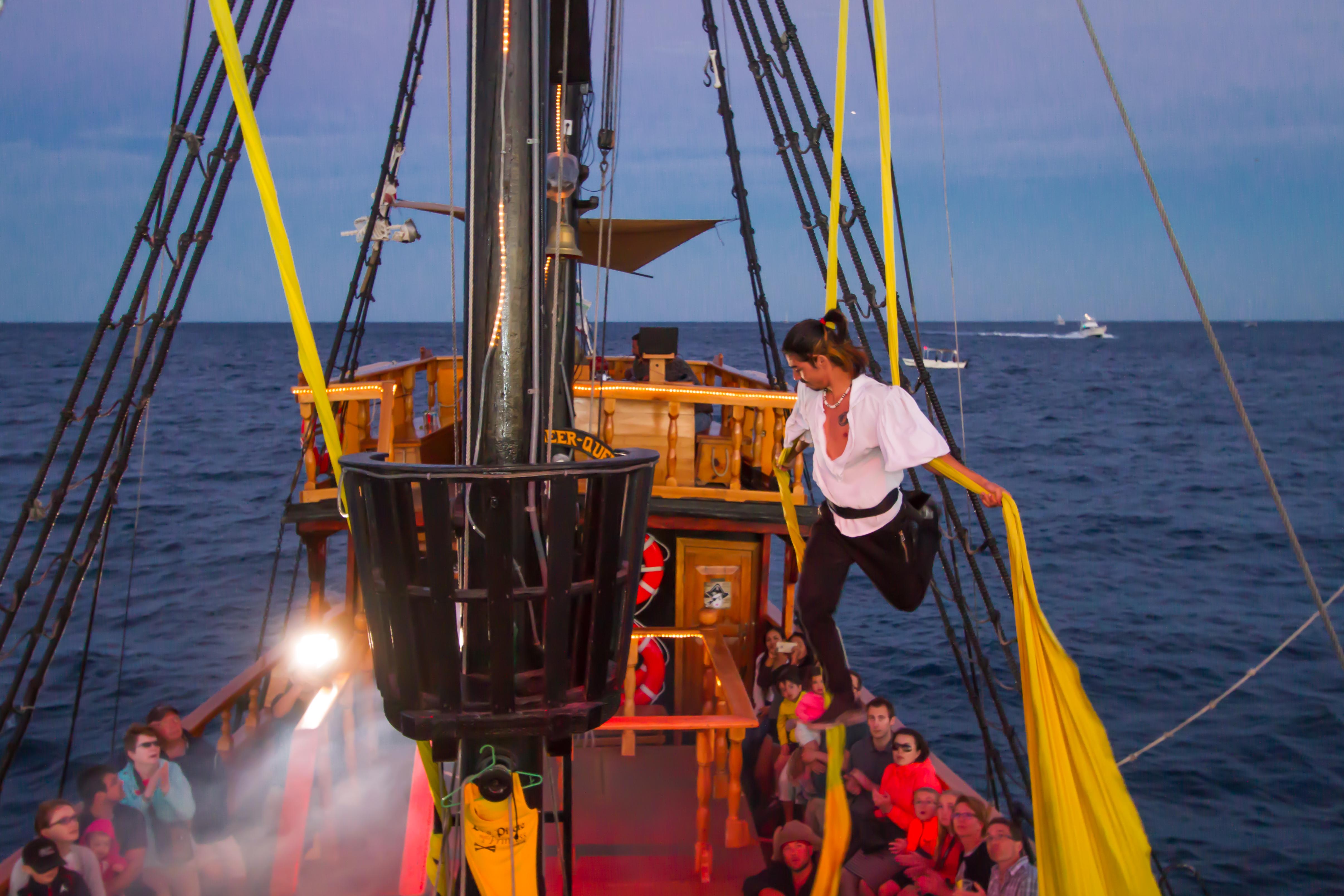 Cabo Sunset Pirate Ship Cruise with BBQ Dinner & Open Bar