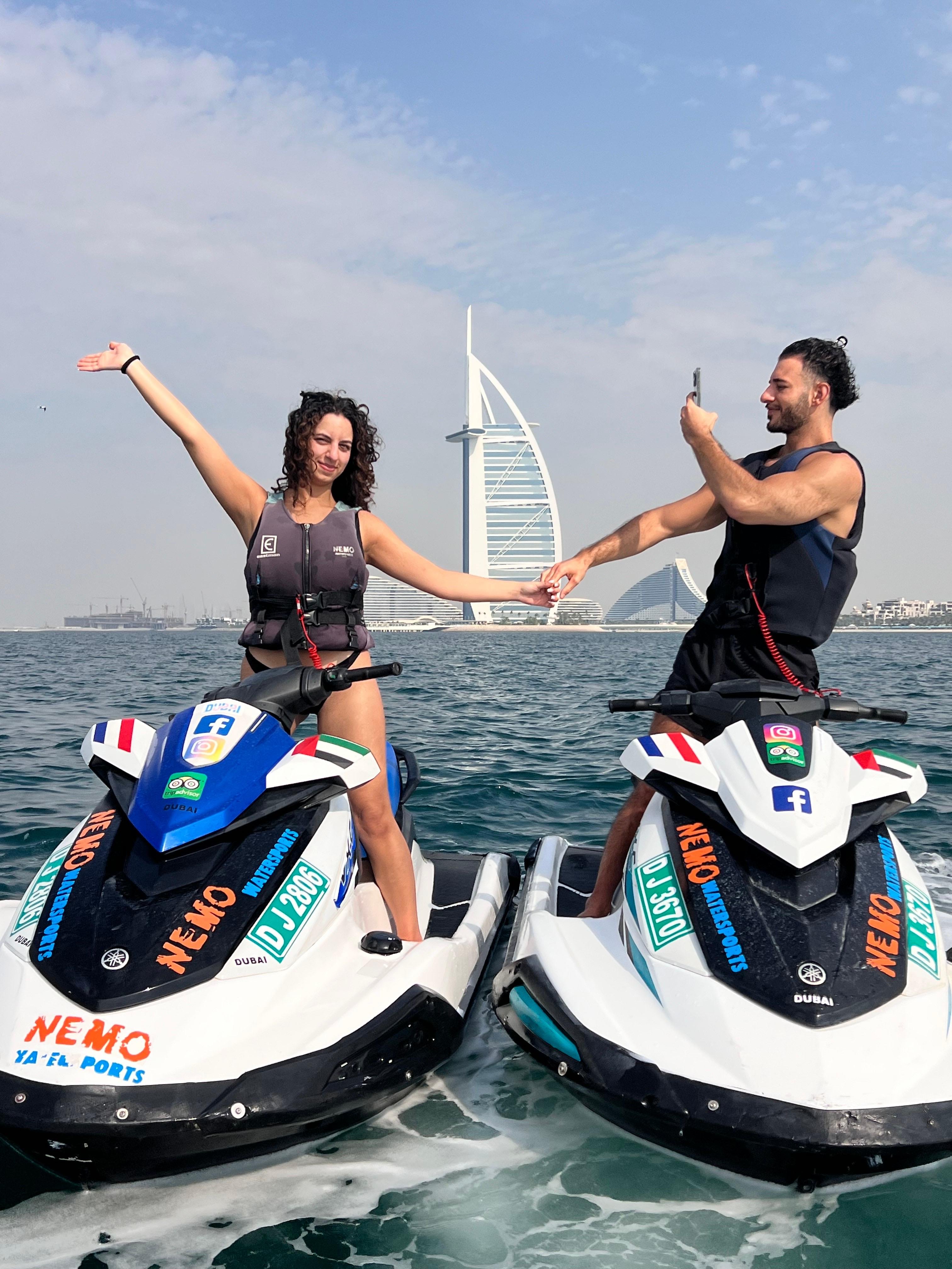 Dubai Jet Ski Adventure: Burj Al Arab & Jumeirah Beach