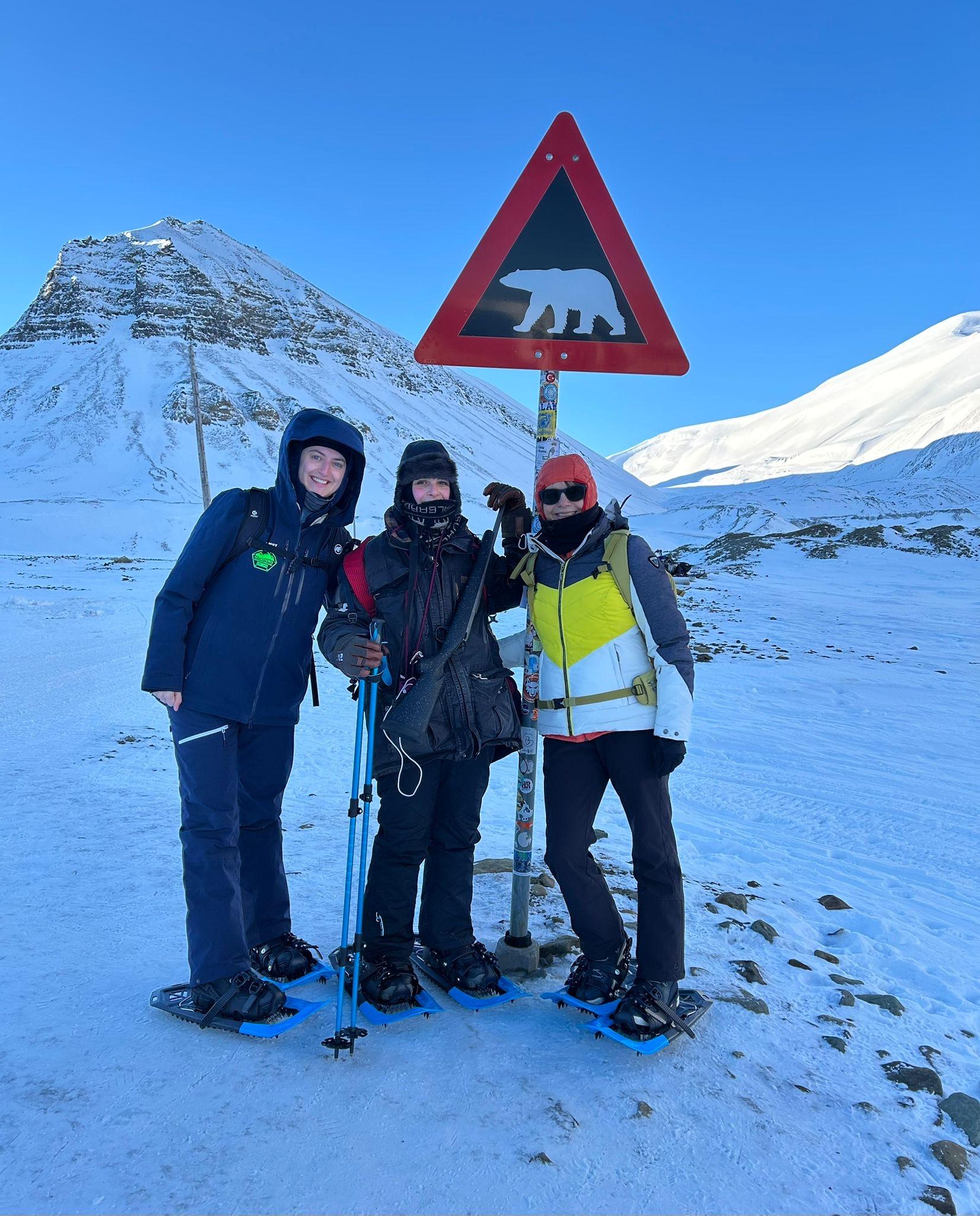 Longyearbreen Glacier Snowshoe Adventure