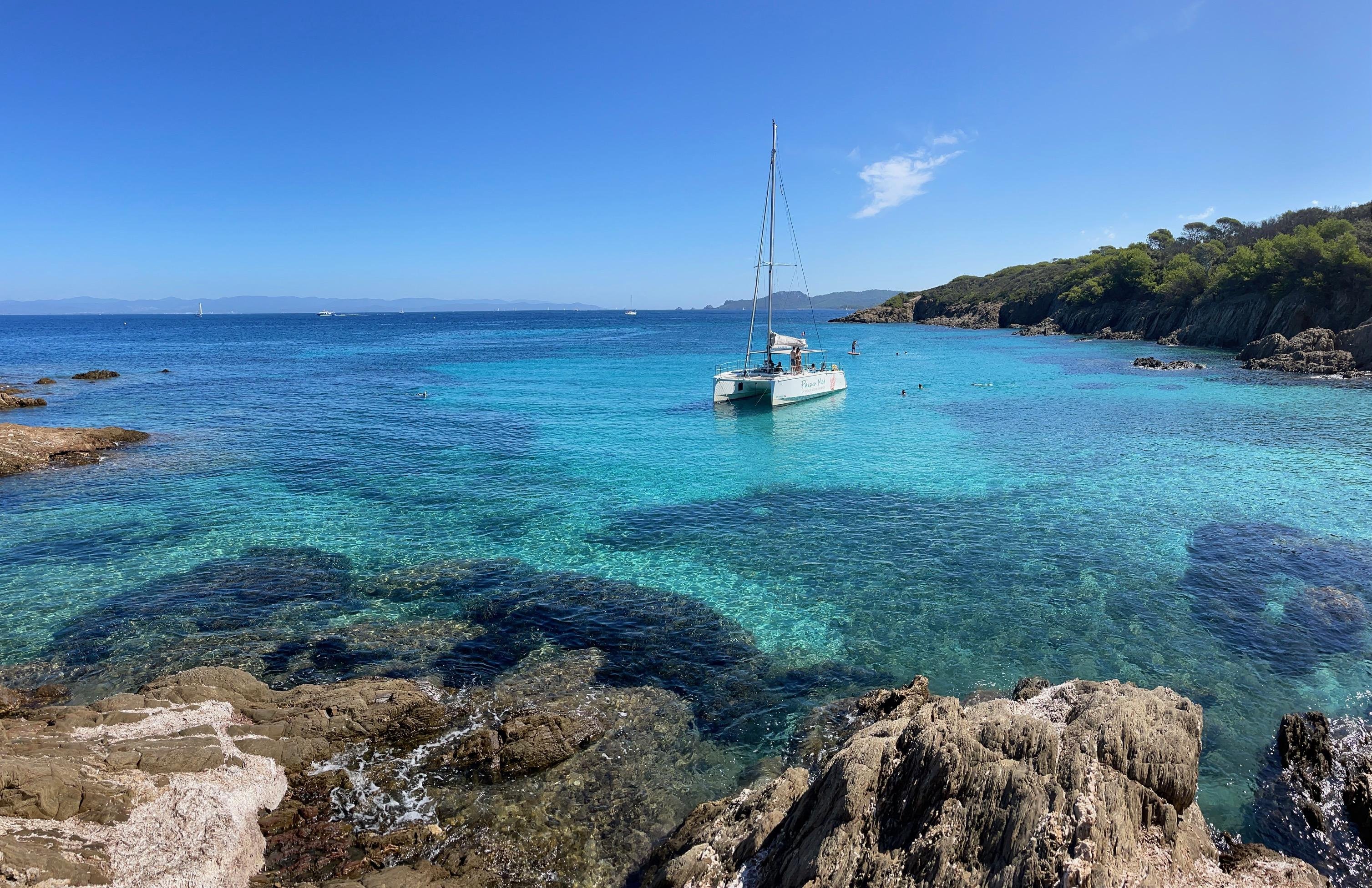 Giens Peninsula & Porquerolles Catamaran Sail