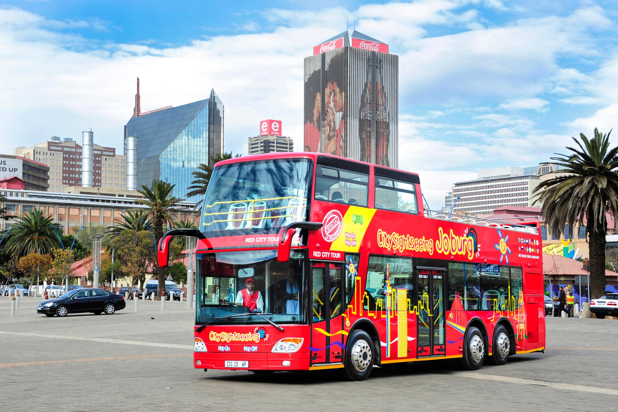 Johannesburg Hop-On Hop-Off Bus + Optional Soweto Extension