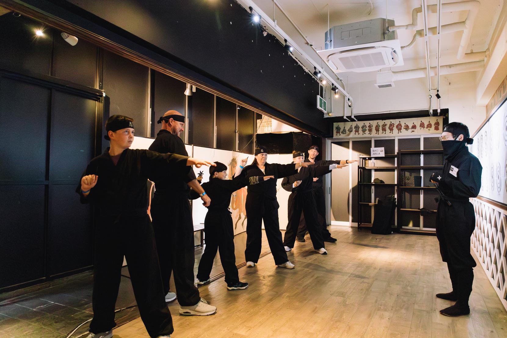 Kyoto Kid-Friendly Ninja Training at the Samurai Ninja Museum