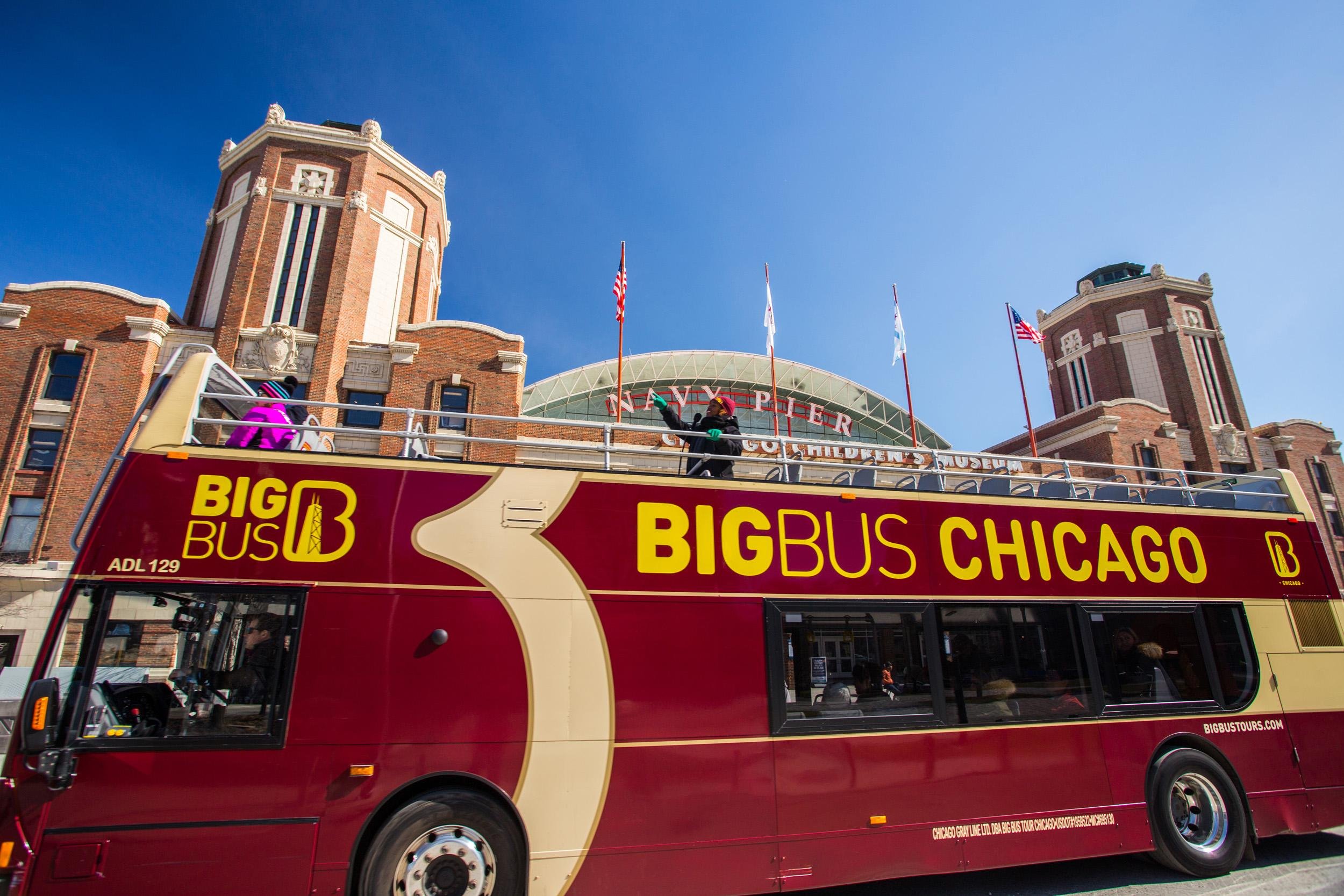 Chicago: Hop-on Hop-off Open-Top Bus Tour