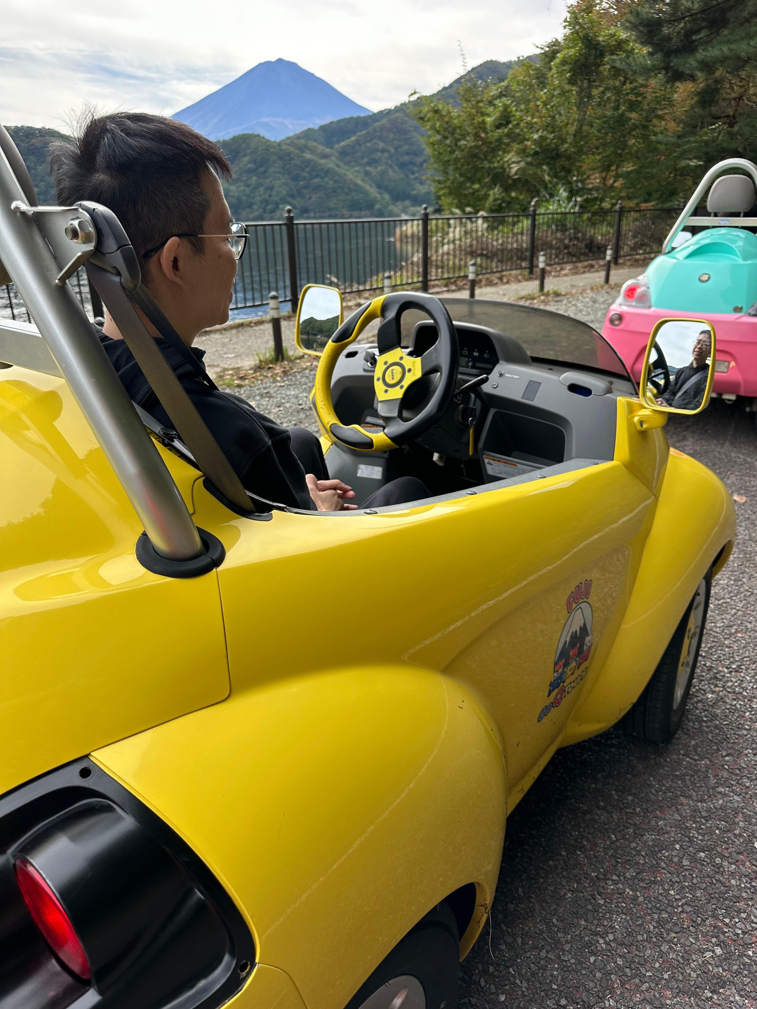 Lake Kawaguchiko Electric Mini Car Guided Tour