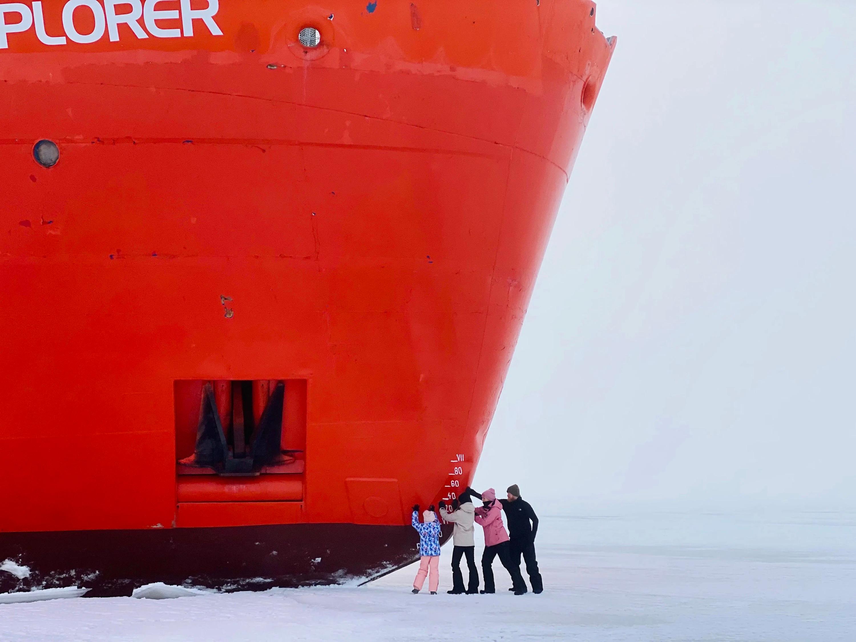 Arctic Icebreaker Cruise: Float & Walk on Frozen Sea
