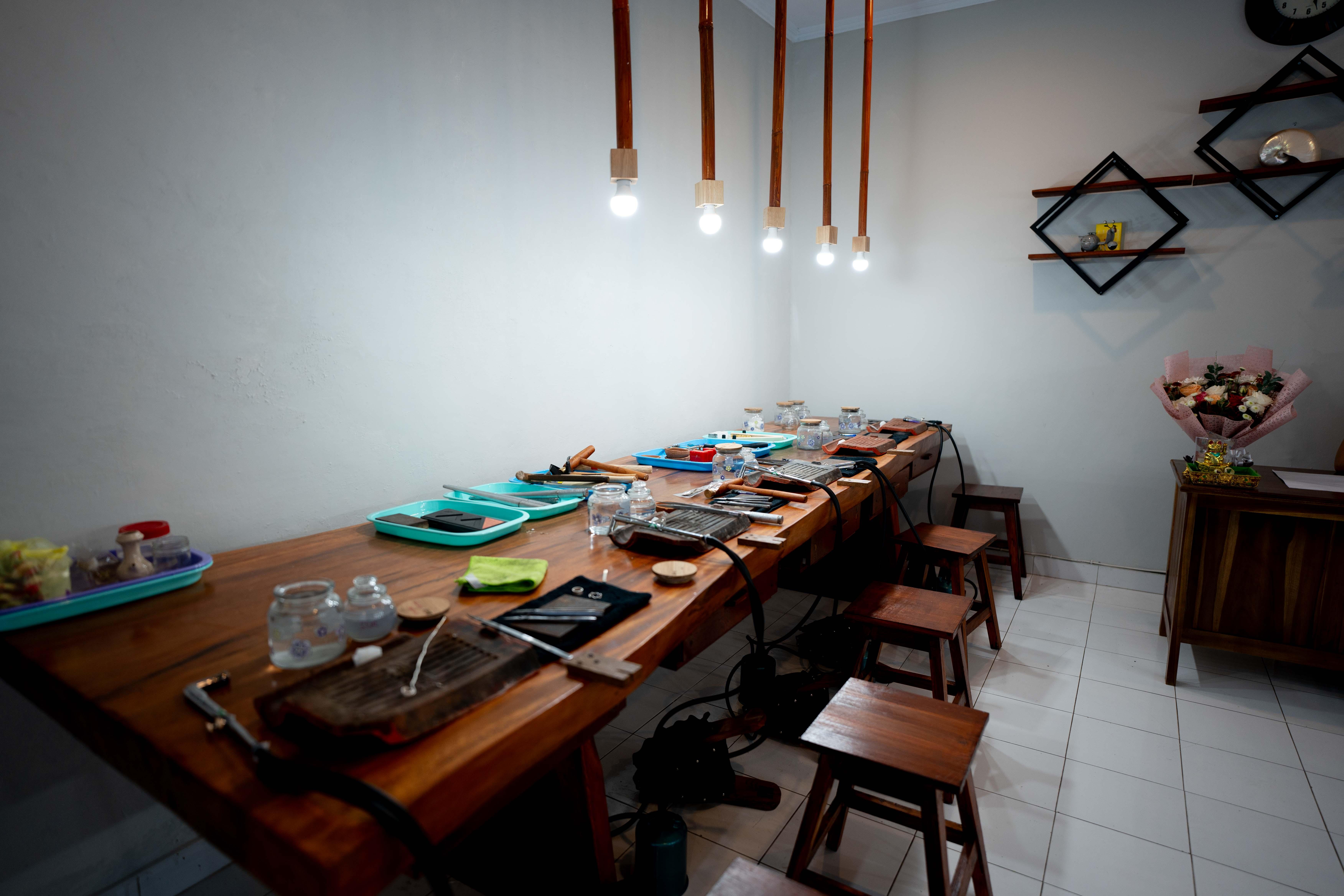 Ubud Artisan Silver Jewelry Workshop