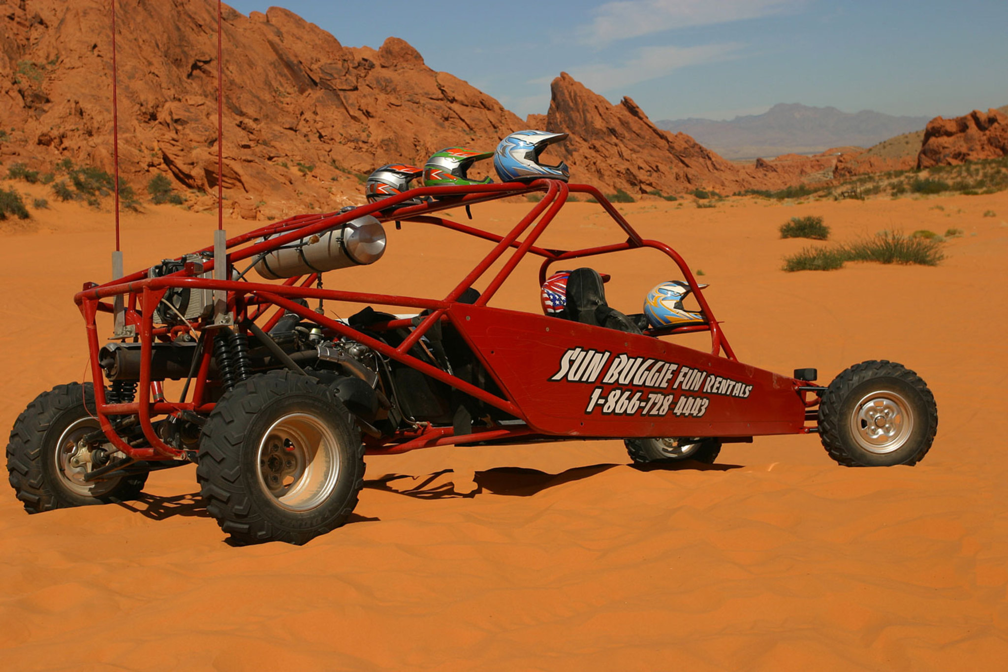 Las Vegas: Mini Baja Dune Buggy Chase Adventure