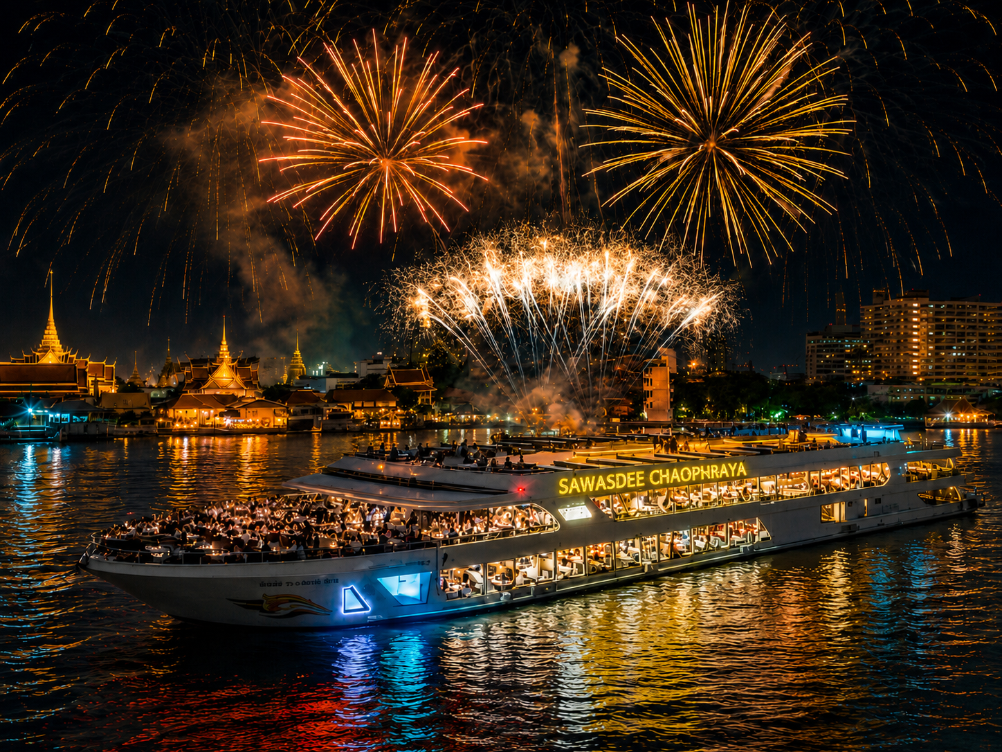 Bangkok Chao Phraya Dinner Cruise with Cultural Show