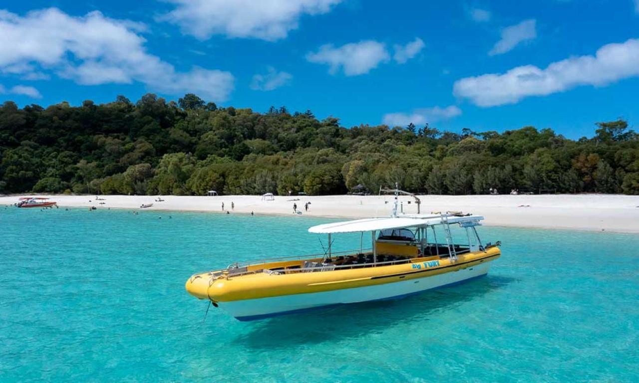 Whitsundays Full-Day: Whitehaven Beach, Hill Inlet & Reef Snorkel