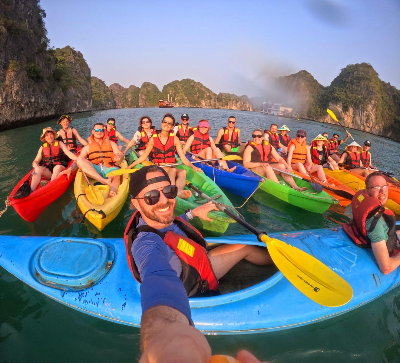 Lan Ha Bay 2-Day Cruise: Kayaking, Biking & Private Balcony