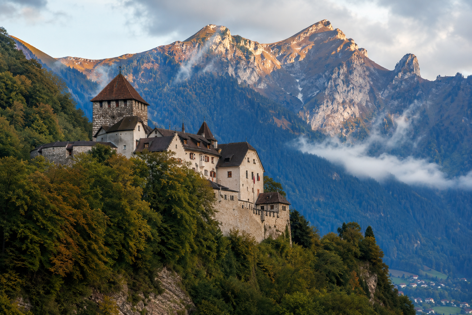 Private Day Trip to Liechtenstein & Heidiland from Zurich