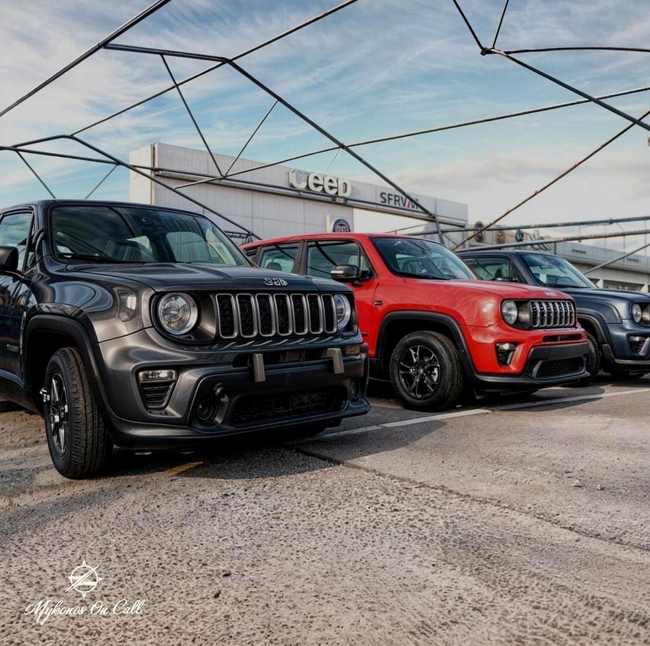 Private Mykonos Airport & Port Transfers (Jeep Renegade)