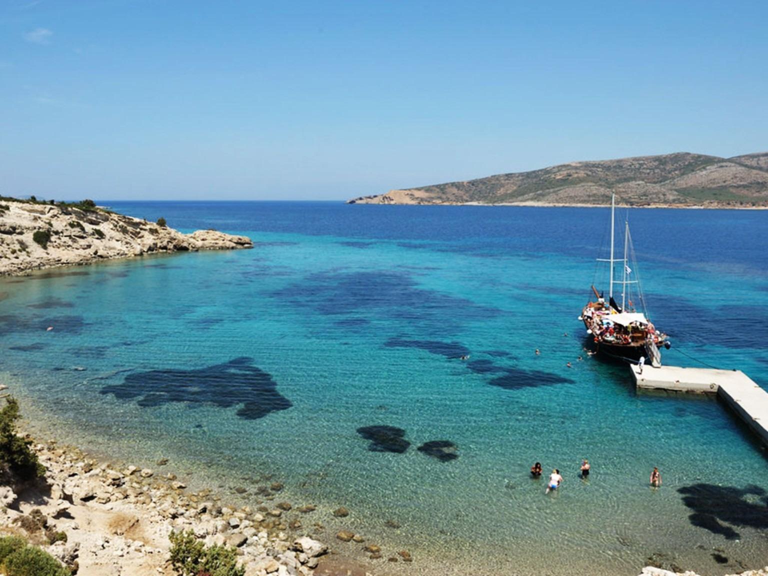 Private Boat Trip to Pserimos & Plati Islands