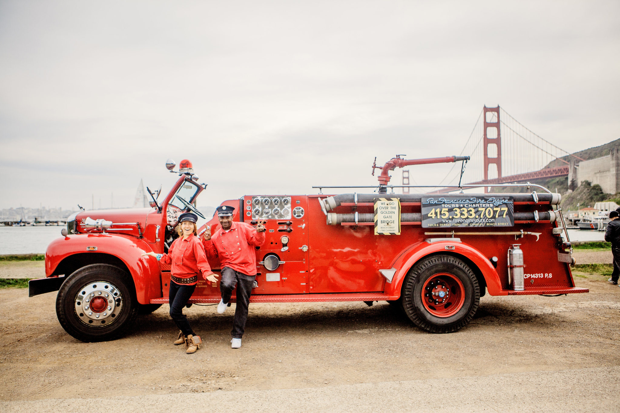 Vintage Fire Engine Bay Tour