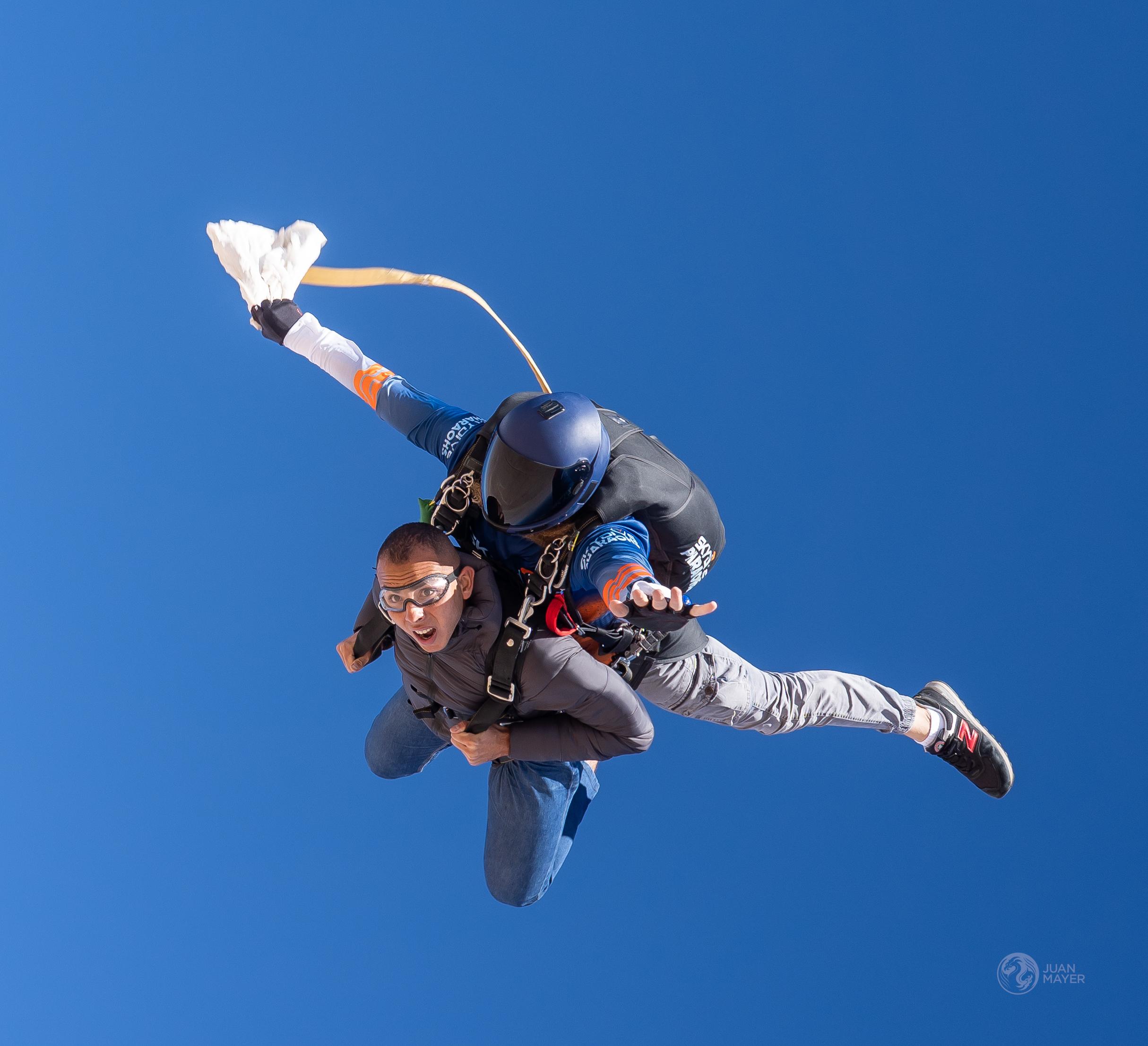 Tandem Skydive Over Cairo's New Capital
