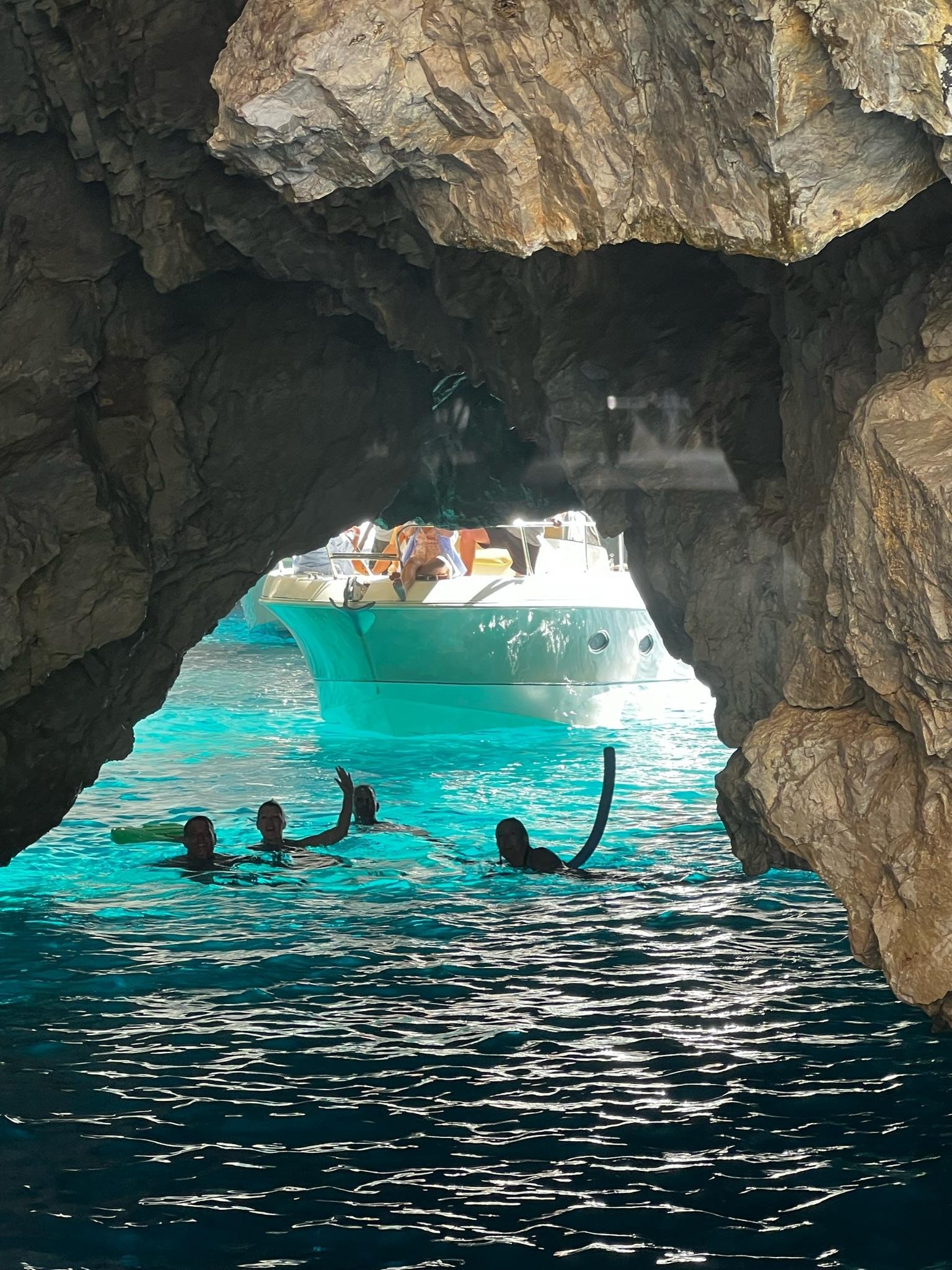 Capri Private Boat Tour: Faraglioni, Sea Caves & Swimming Stops