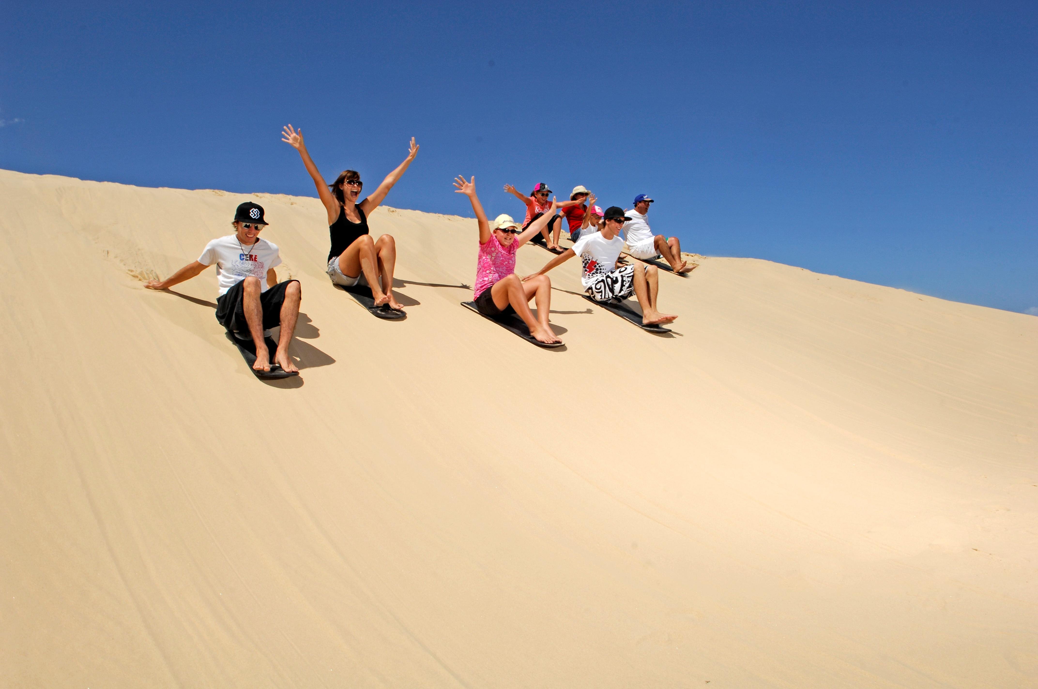 Stockton Bight Sand Dunes Sandboarding Experience