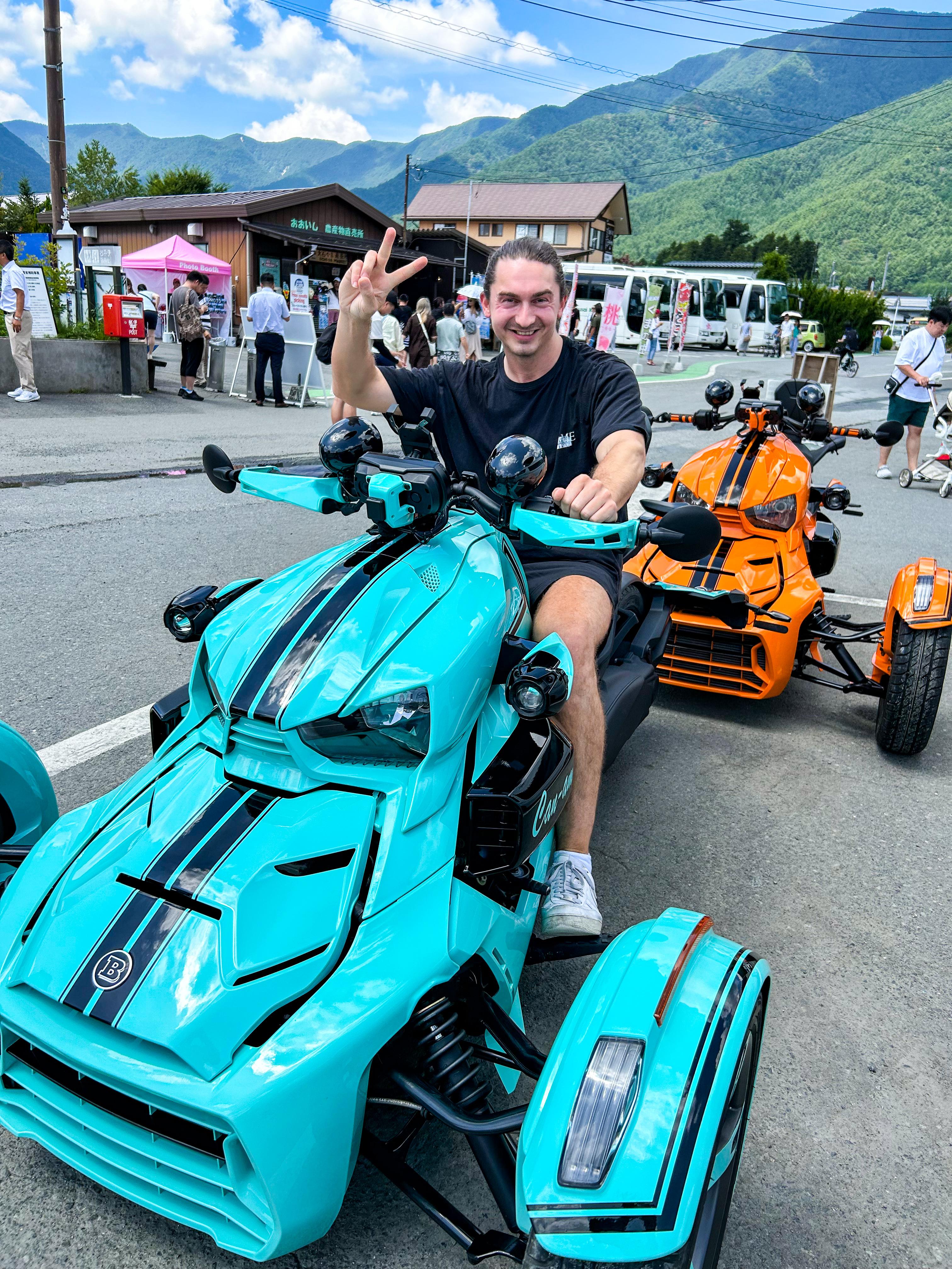 Mt. Fuji Guided Can-Am Trike Experience