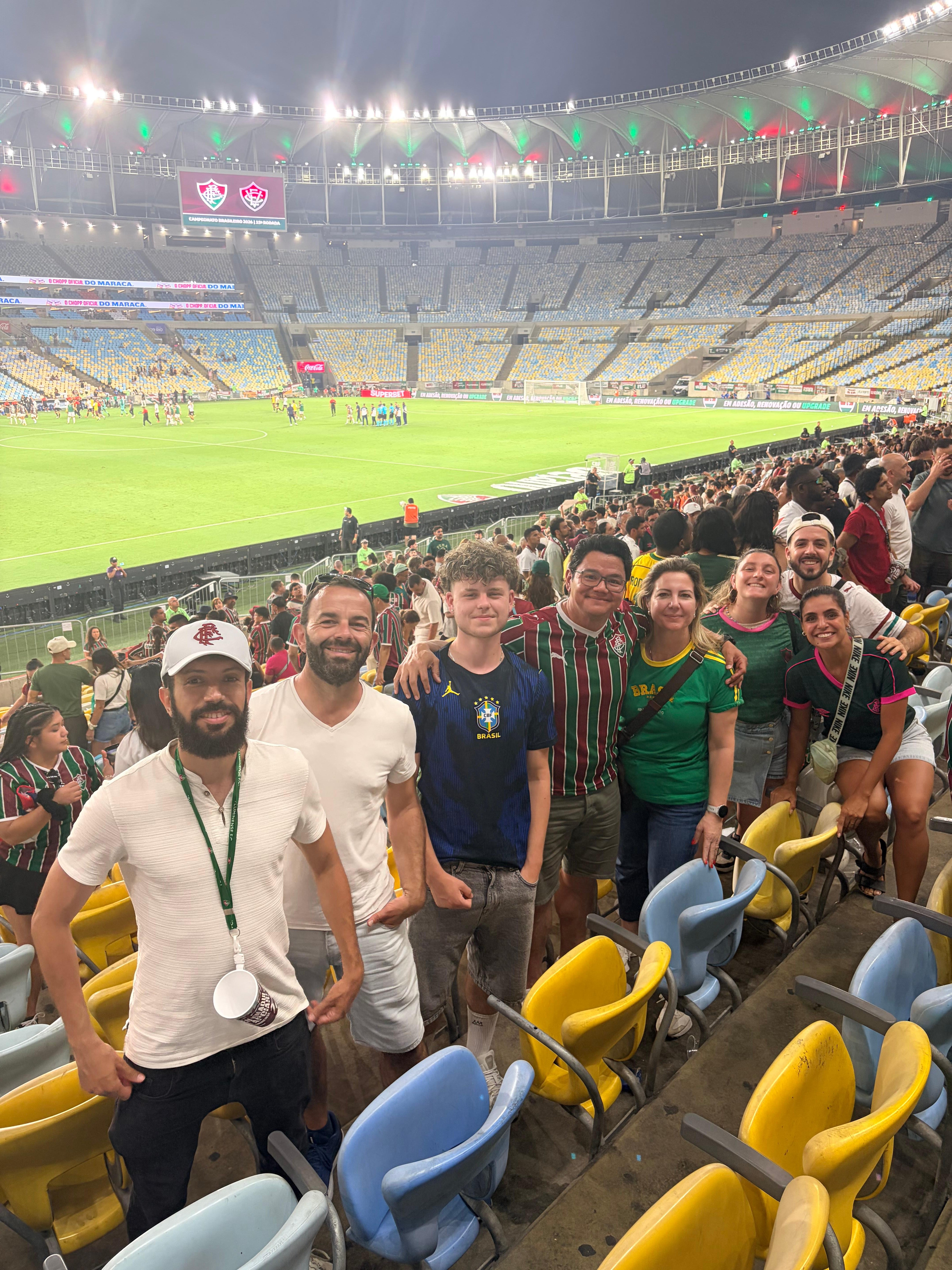 Rio de Janeiro Maracanã Football Match Experience with Local Hosts