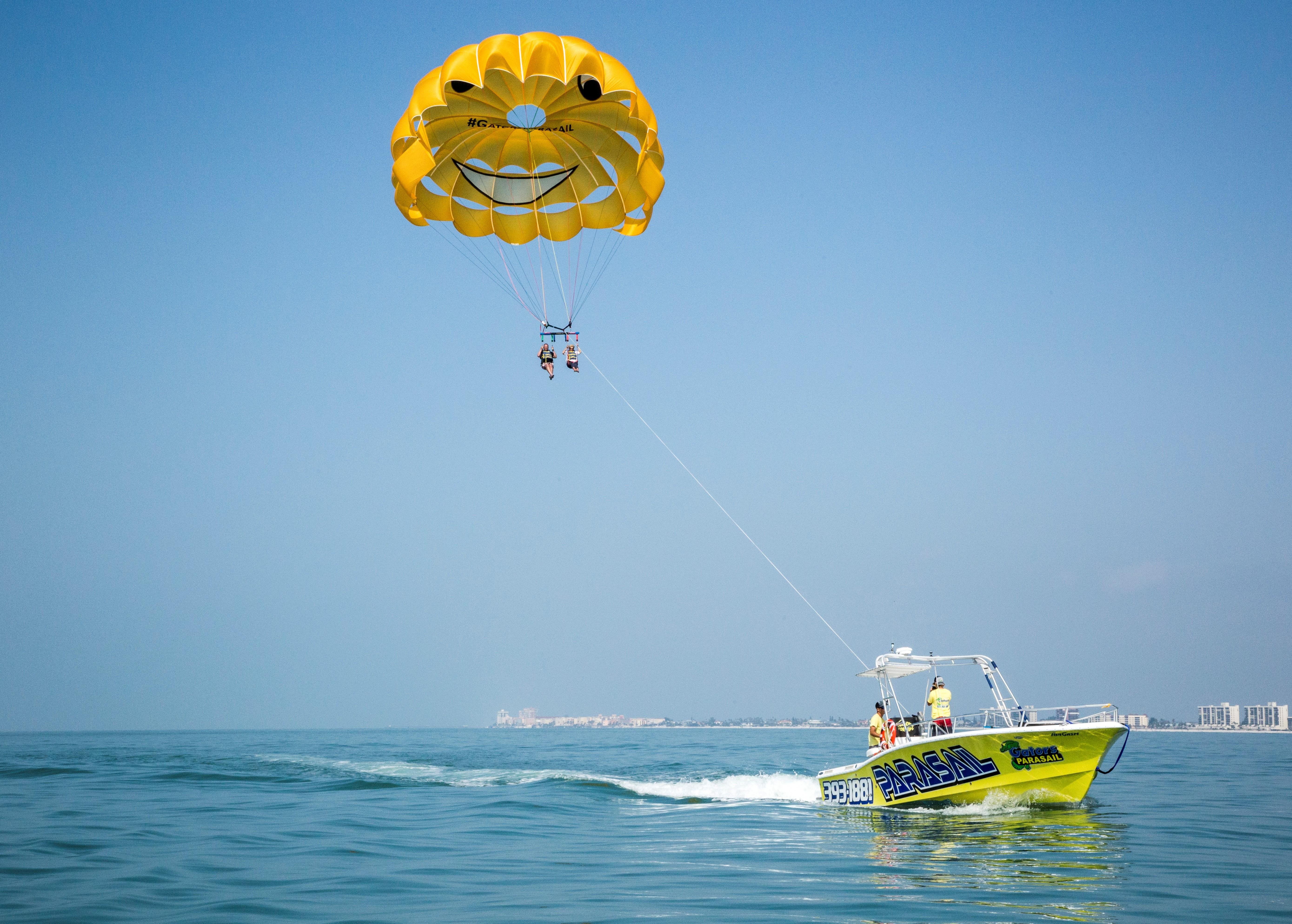 Tampa Bay Parasailing Experience