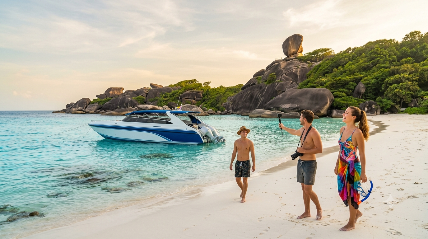 Similan Islands Early Access Speedboat Experience