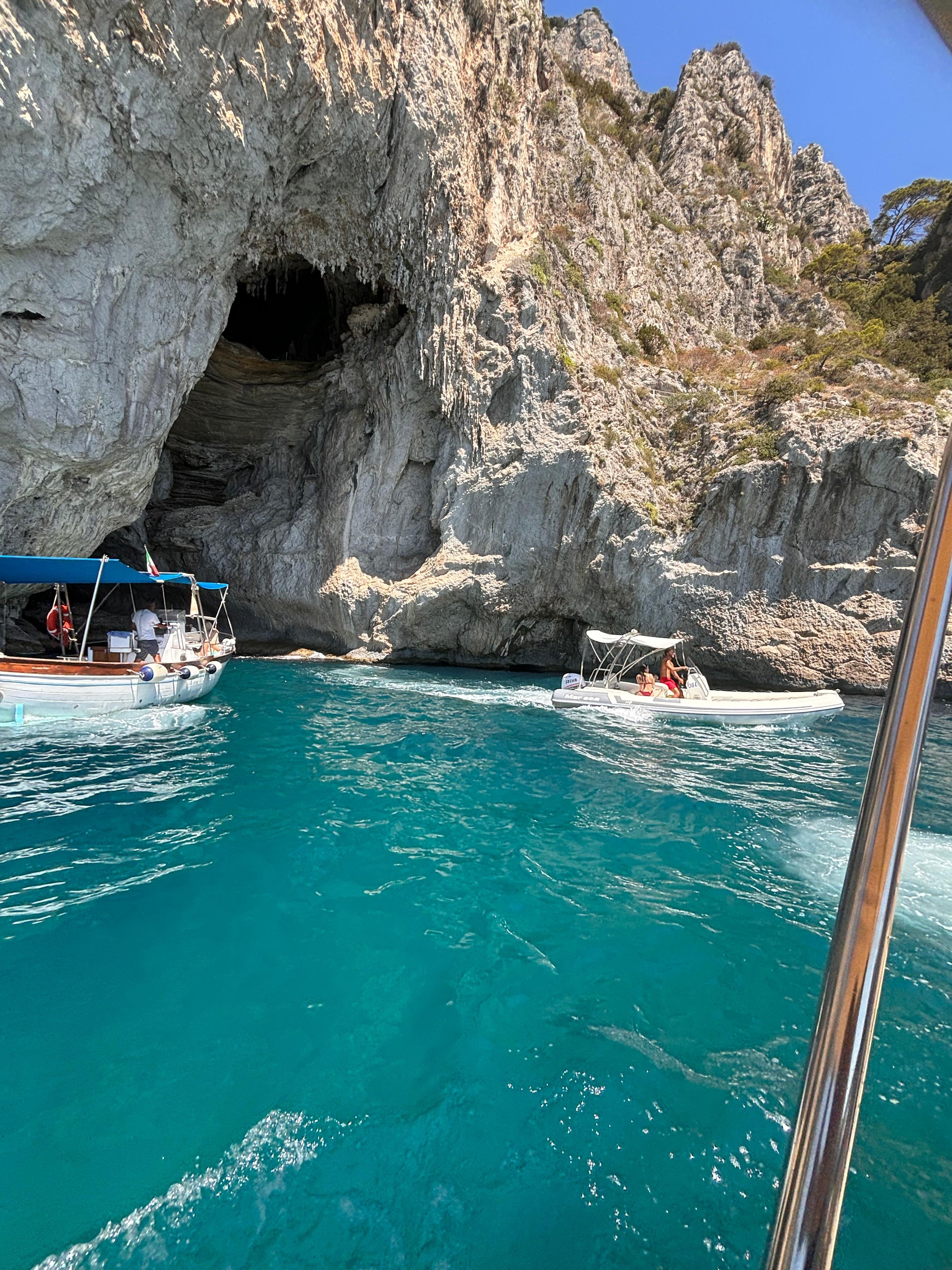 Private Capri Boat Tour from Sorrento, Positano, Naples or Capri