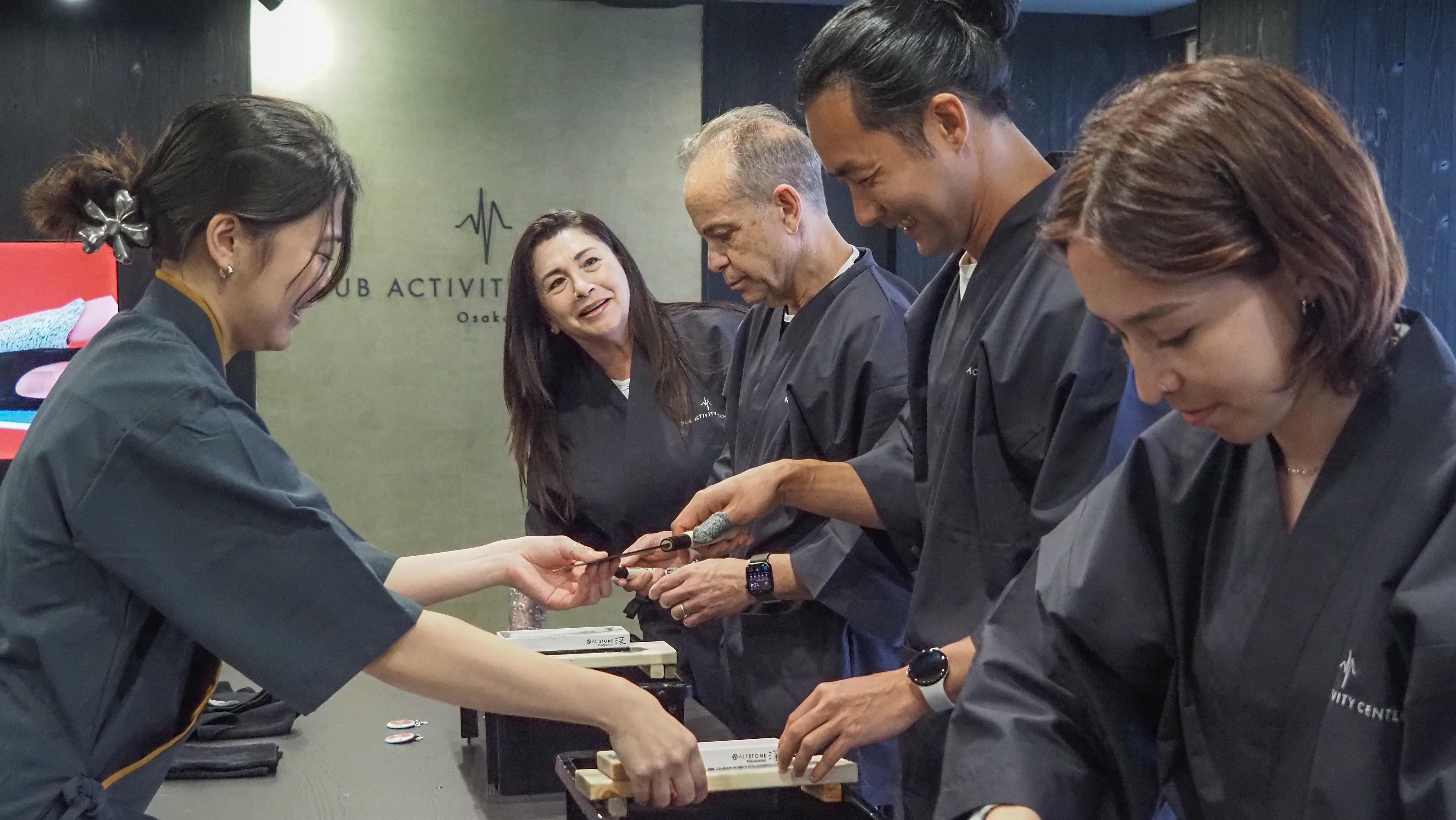 Knife making workshop in Tokyo — image 8