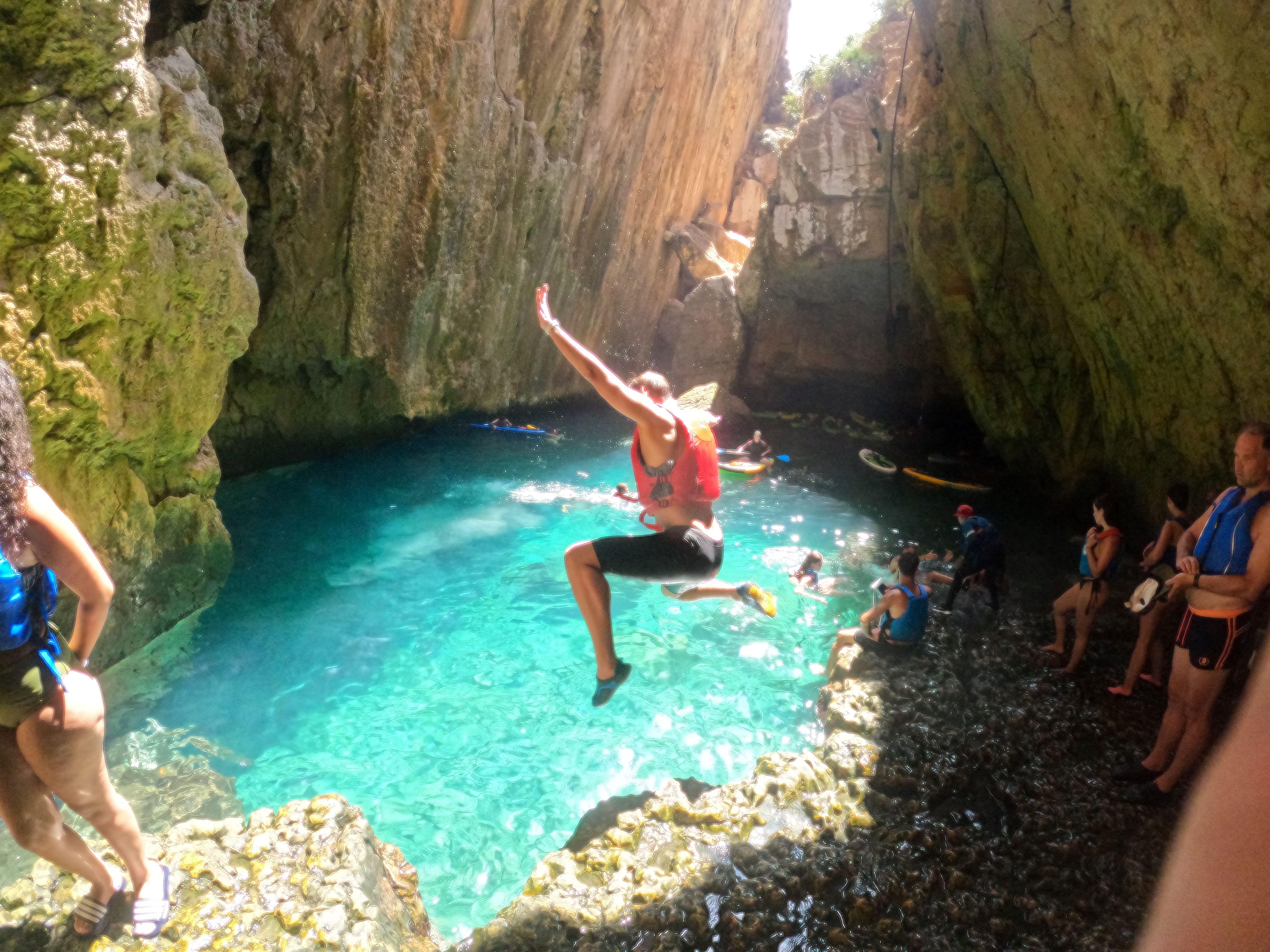 Kayak Adventure to Moraig Cave & Hidden Coves