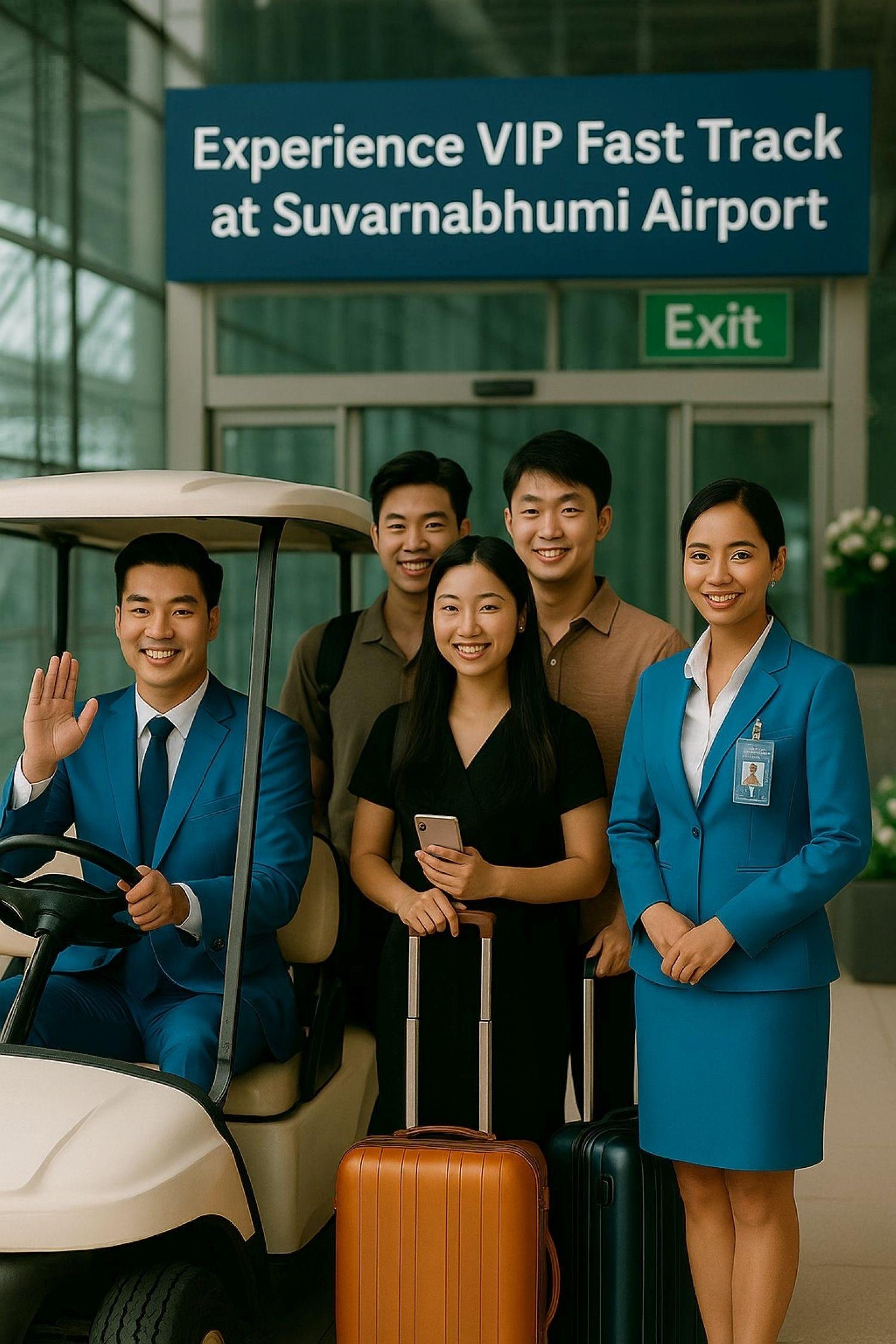 Bangkok Suvarnabhumi Airport VIP Fast-Track & Personal Assistant