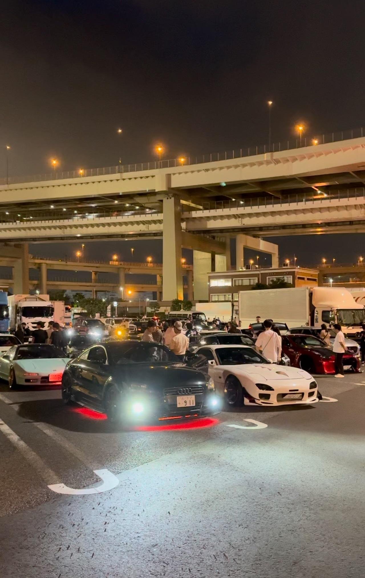 Tokyo: Daikoku Car Night Meet Tour in a 86 Pandem (cheapest)