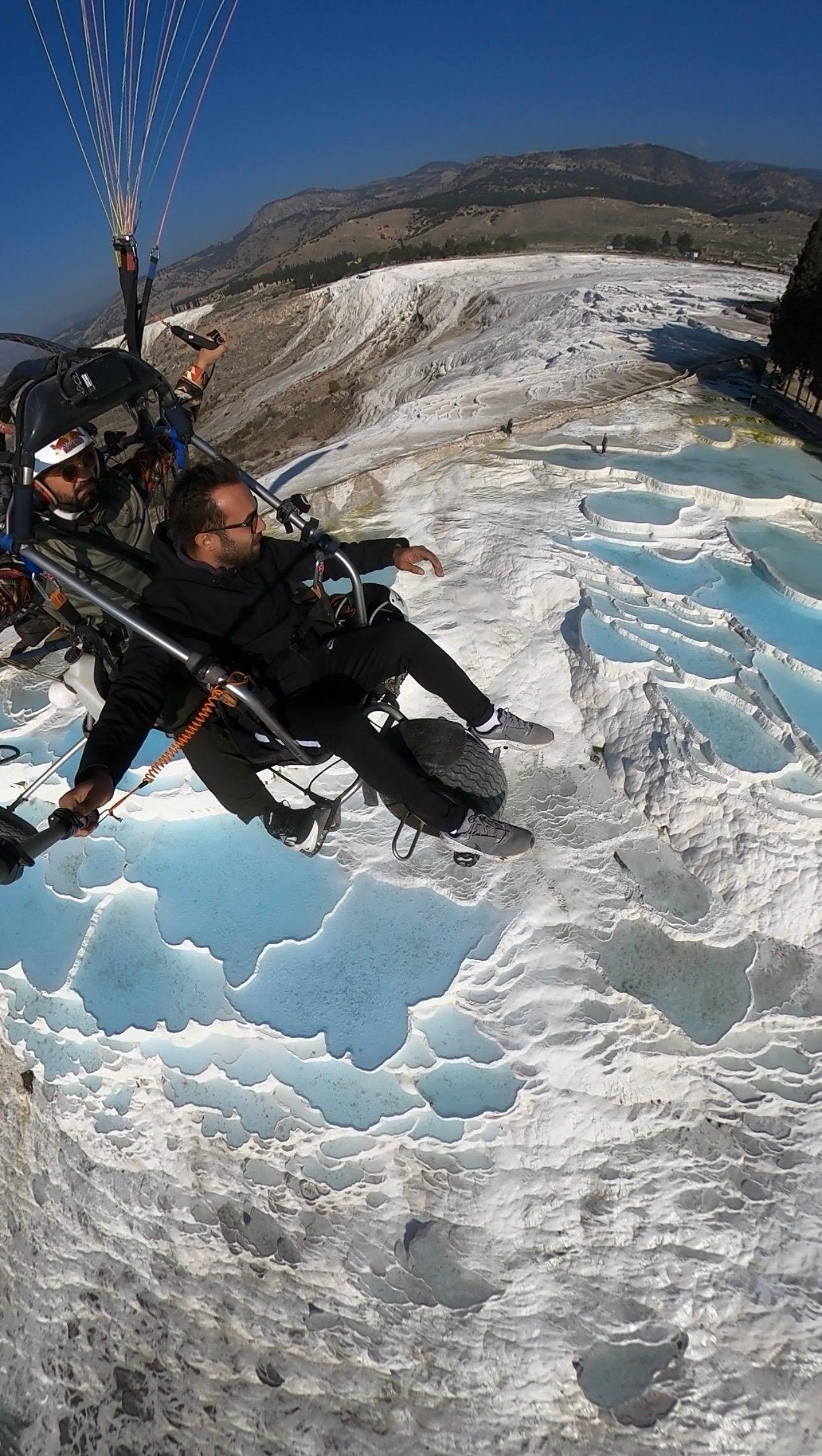 Pamukkale Aerial Paratrike Adventure with Transfers