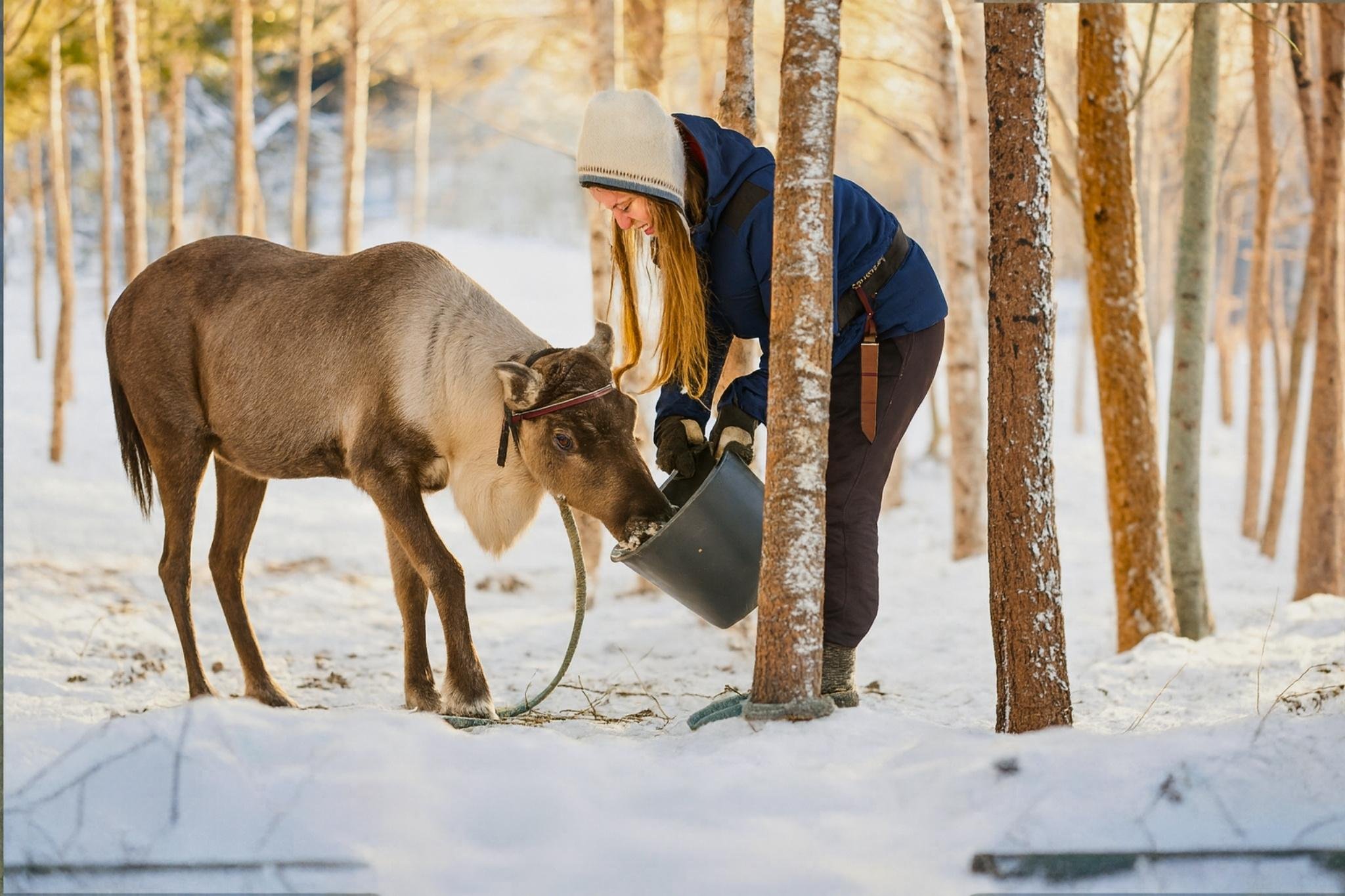 Rovaniemi Reindeer Safari & Sled Ride with Sámi Heritage