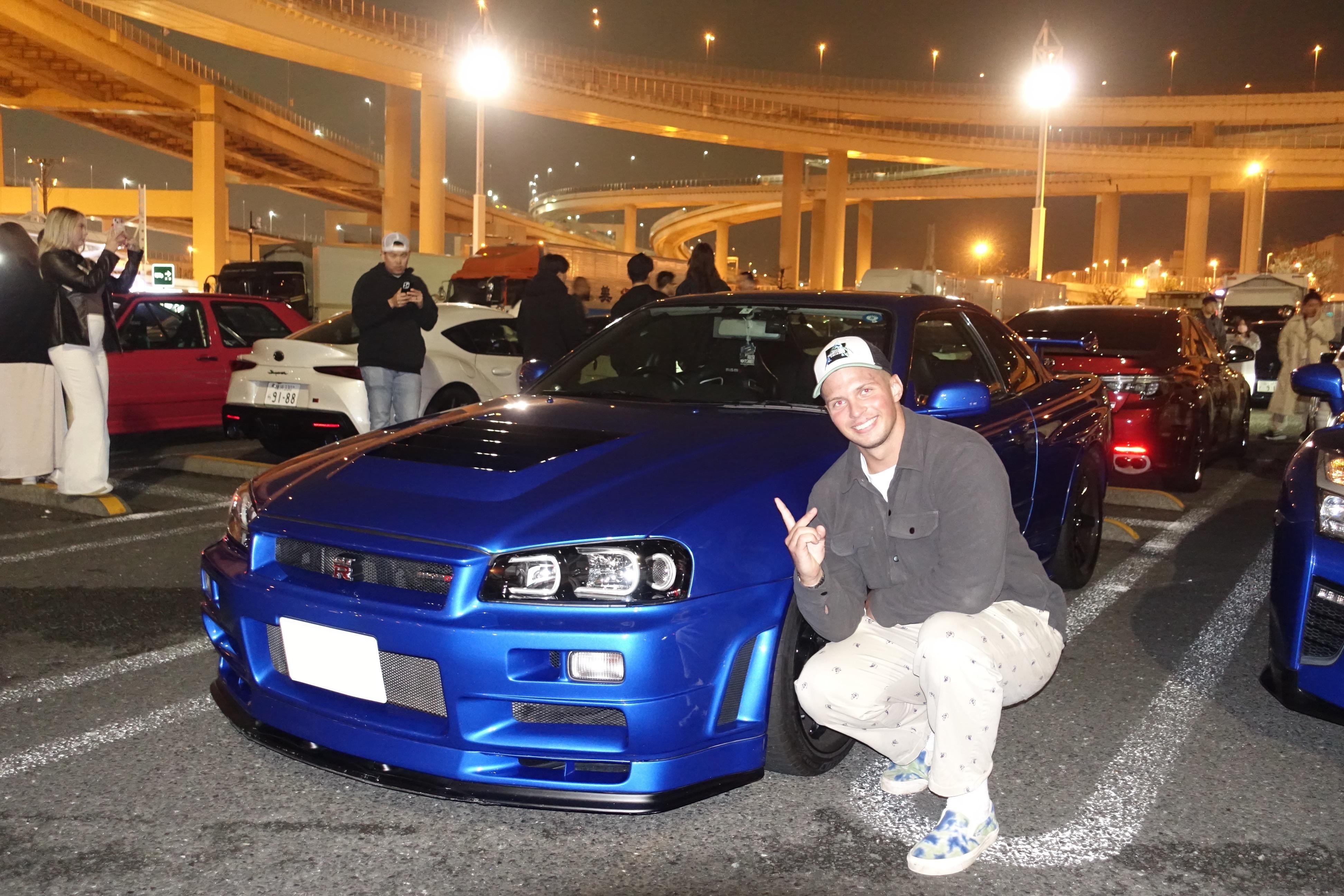 Tokyo: GTR Guided Daikoku Experience at Night