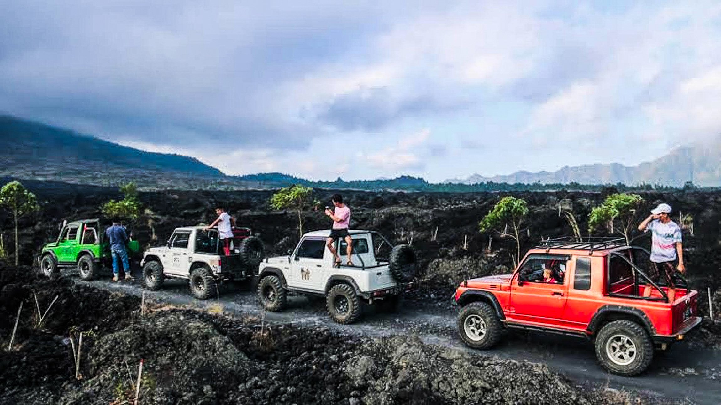 Mount Batur Private Sunrise Jeep & Hot Spring Tour
