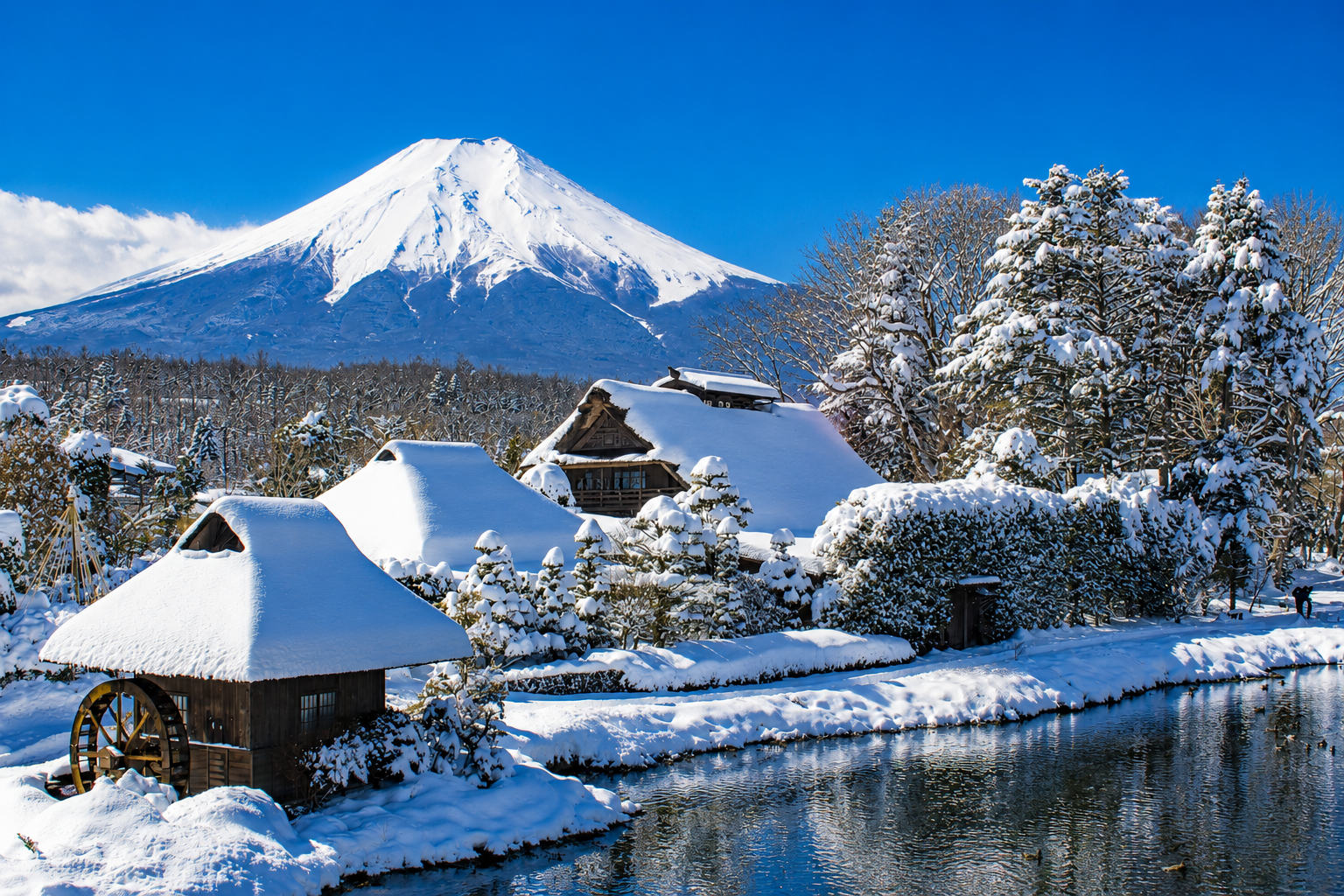 Mount Fuji Day Tour: Chureito Pagoda, Lake Kawaguchi & Oshino Hakkai