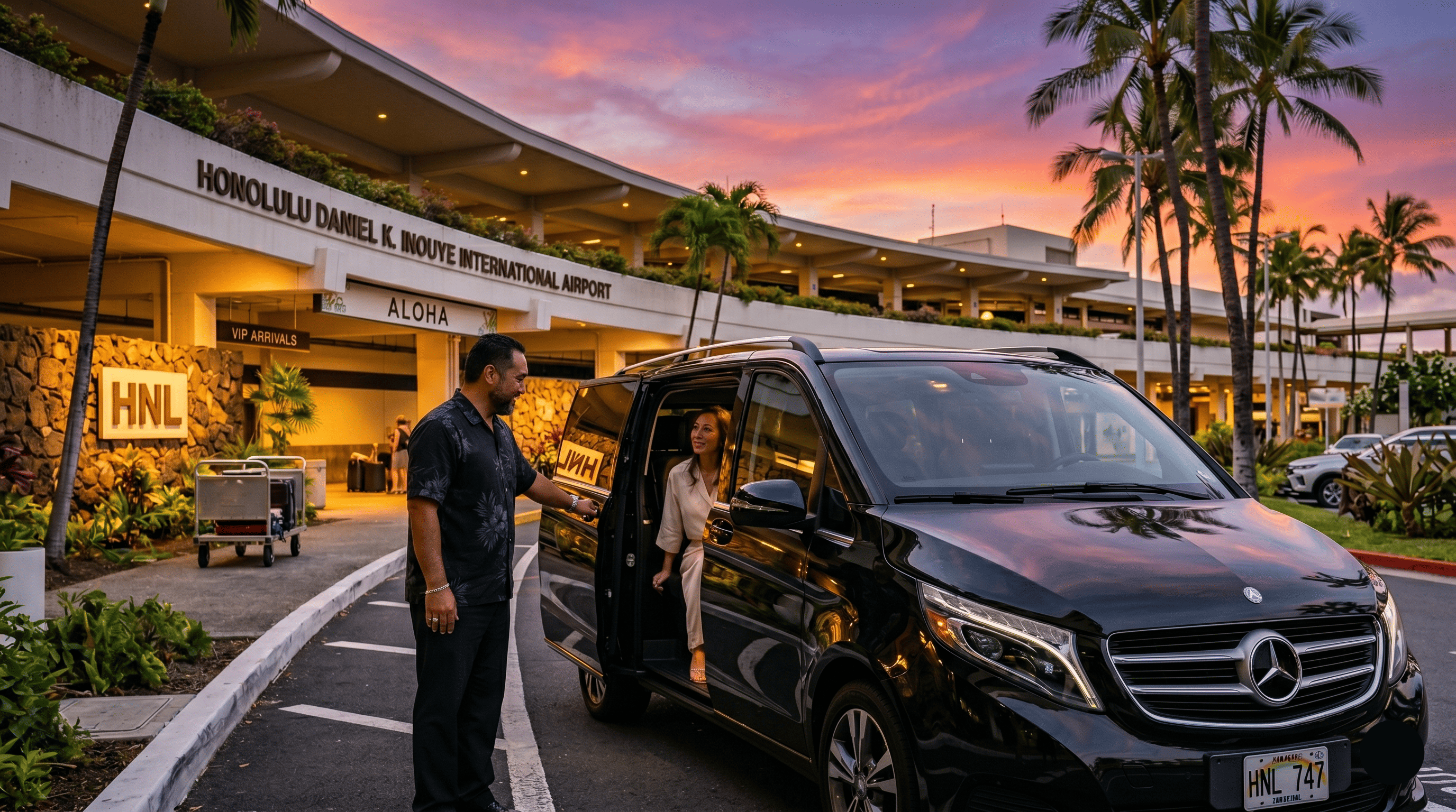 Honolulu Private Airport Transfer: HNL to/from City Center