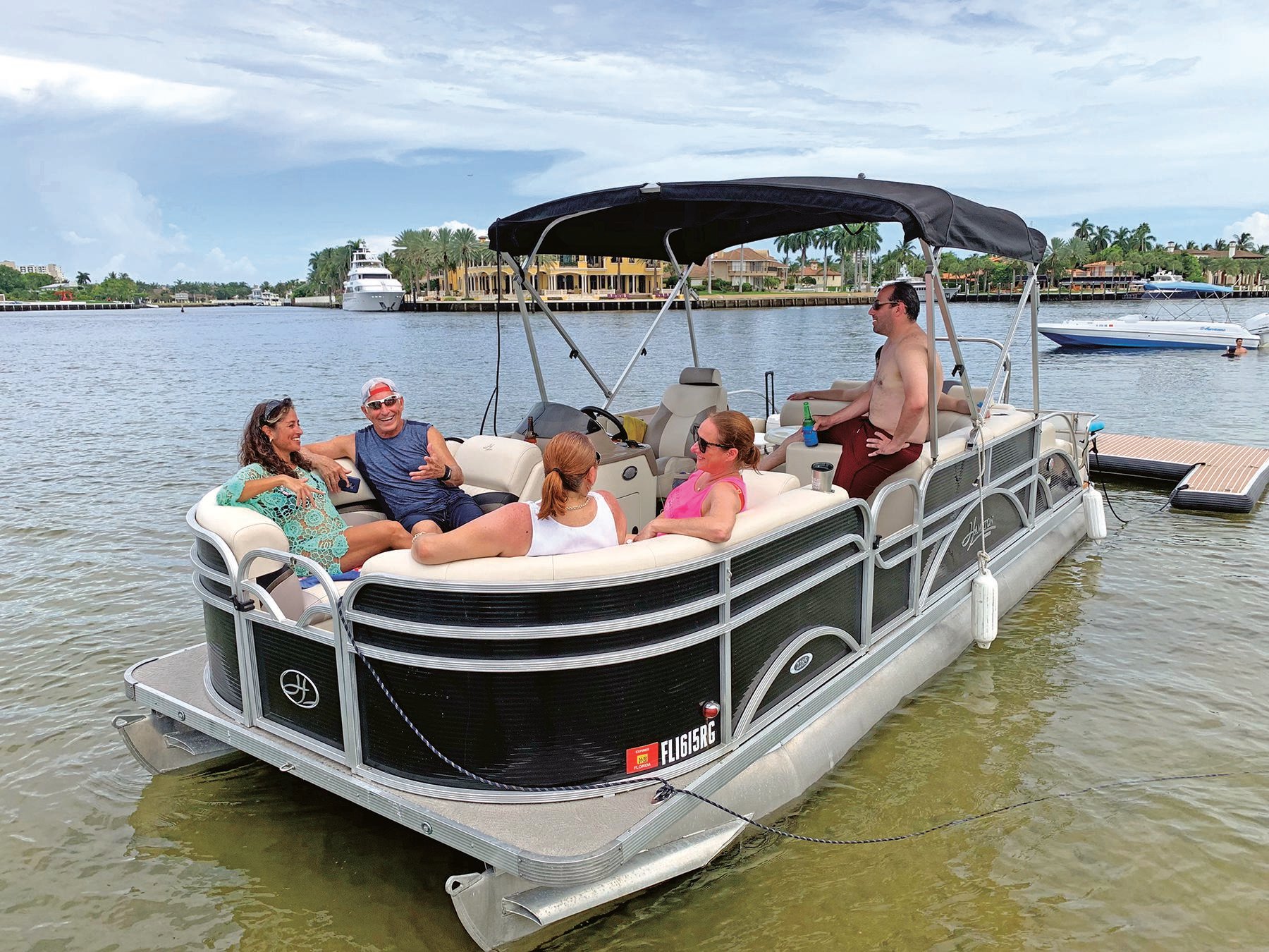Private Fort Lauderdale Boat Tour with Water Toys