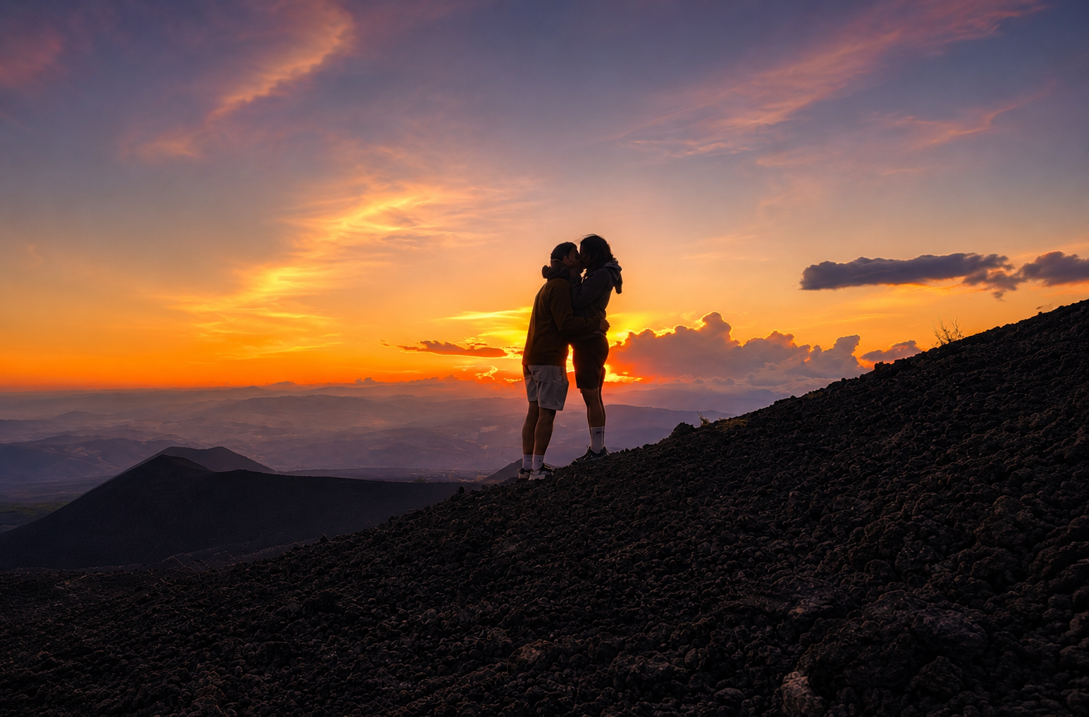 Etna Sunset Tour with Pickup from Catania