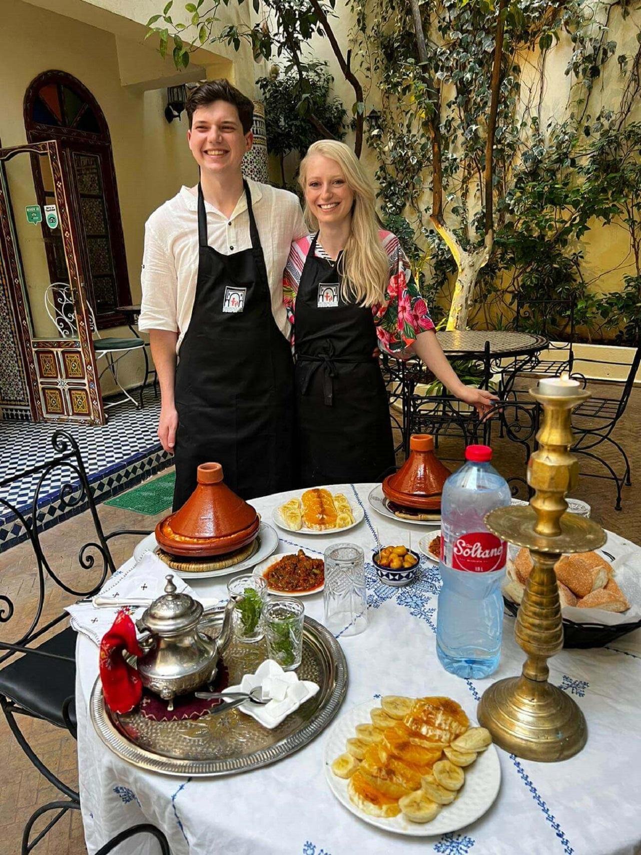 Fez Culinary Journey: Medina Market Tour and Private Cooking Workshop