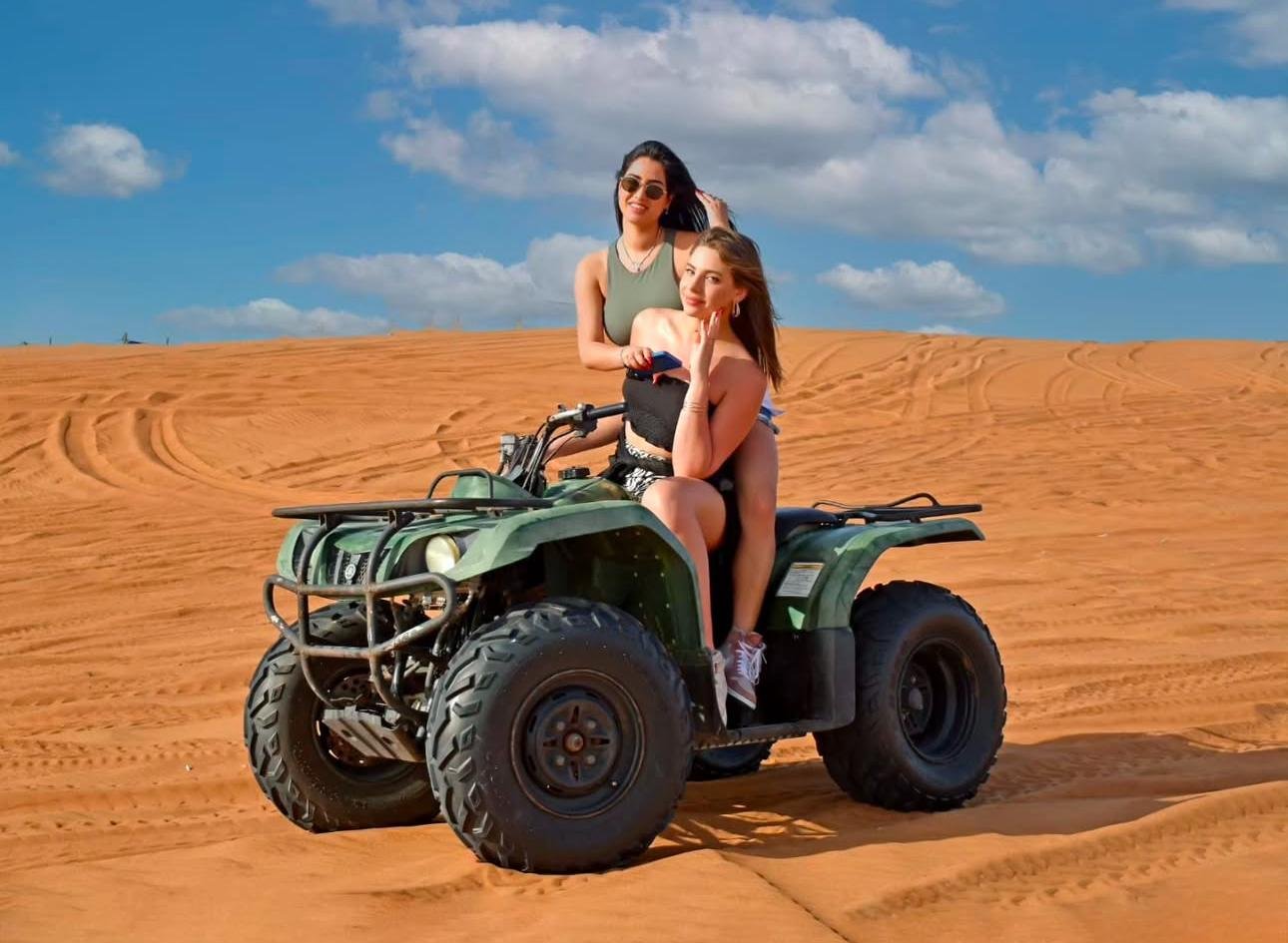 Doha Desert Safari: Sunset Dune Bashing, Camel Ride & Sandboarding