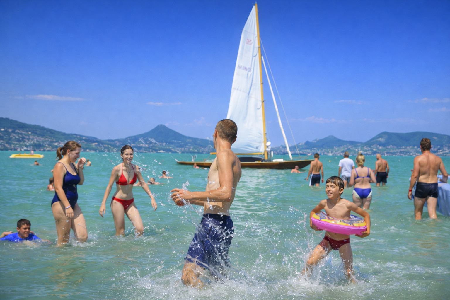 Private Lake Balaton Beach Escape