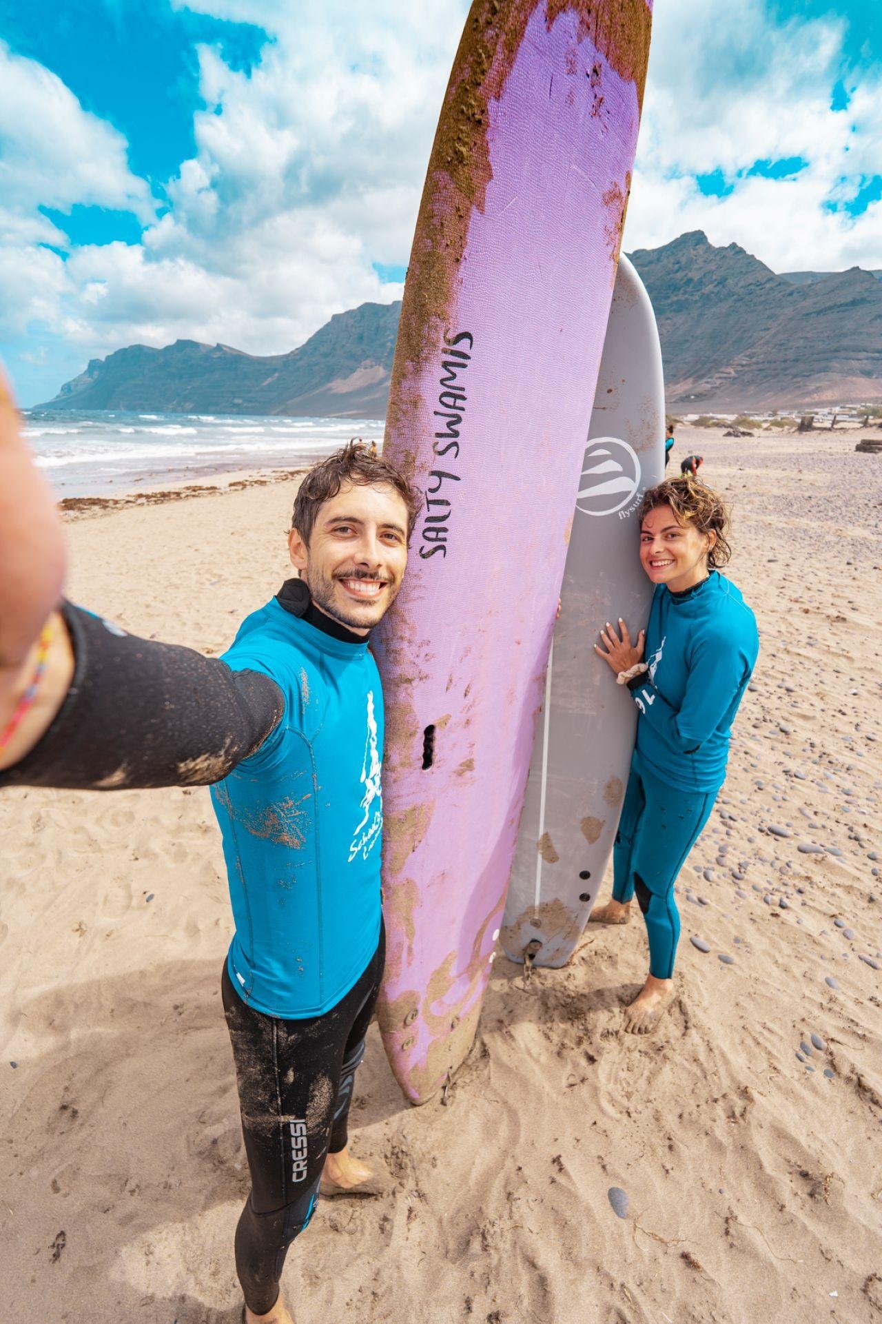 Private Surf Coaching at Famara Beach