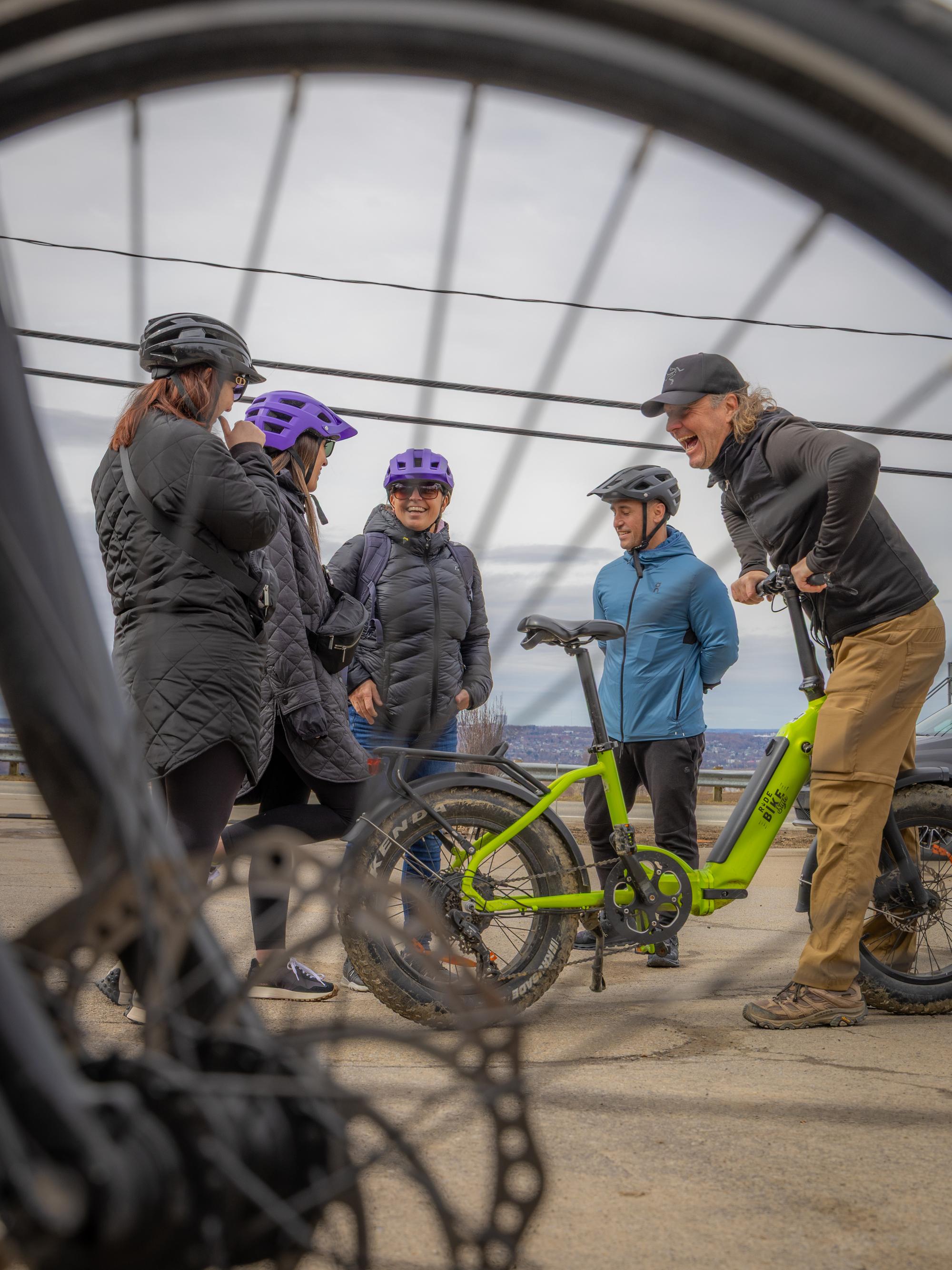 Quebec City: Montmorency Falls & Microbrewery eBike Adventure