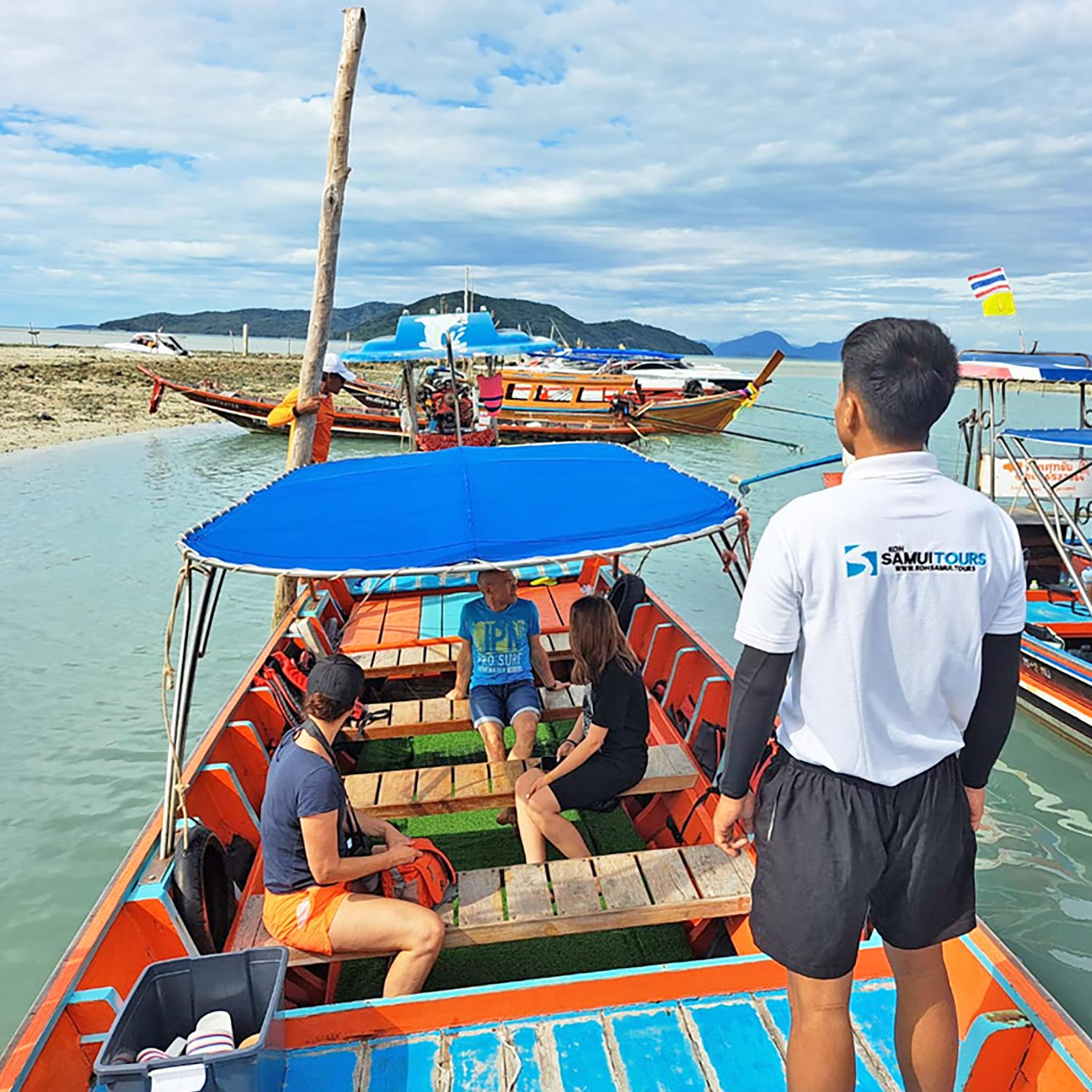 Private Island Hopping: Koh Mudsum & Koh Tan Boat Tour