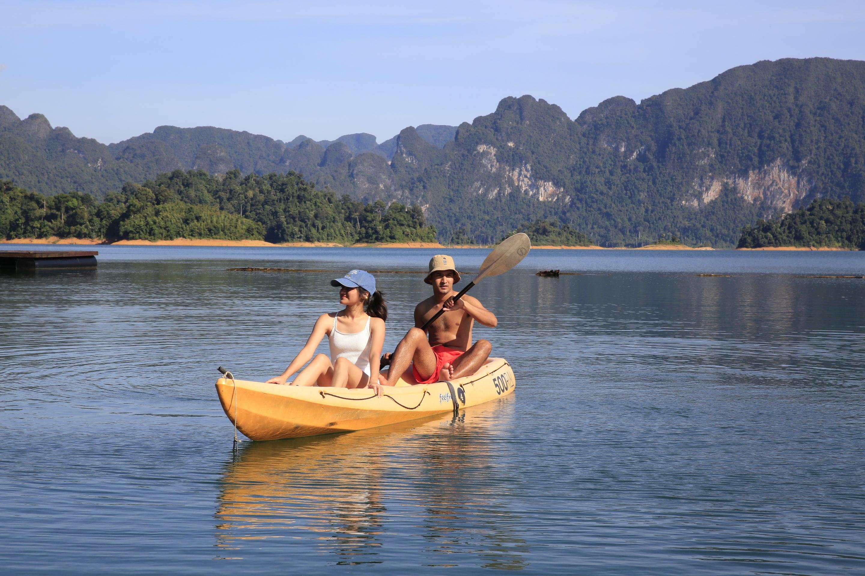 Khao Sok & Cheow Lan Lake Day Trip with Kayaking from Khao Lak