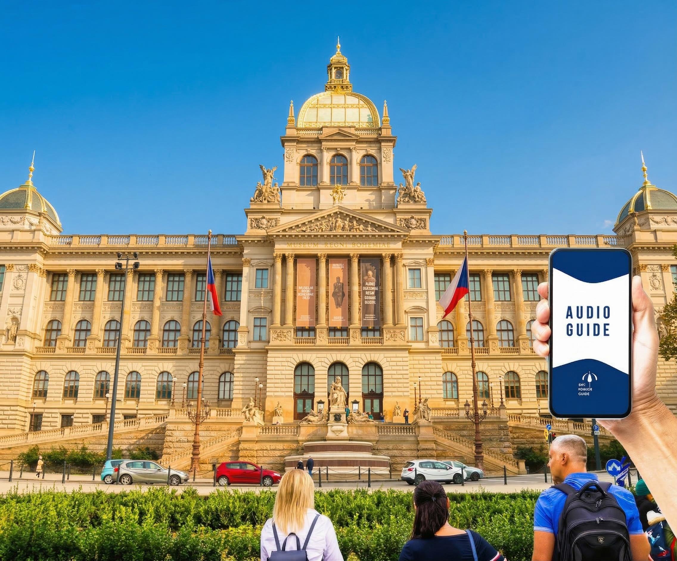 Prague National Museum Ticket & Self-Guided Audio City Tour