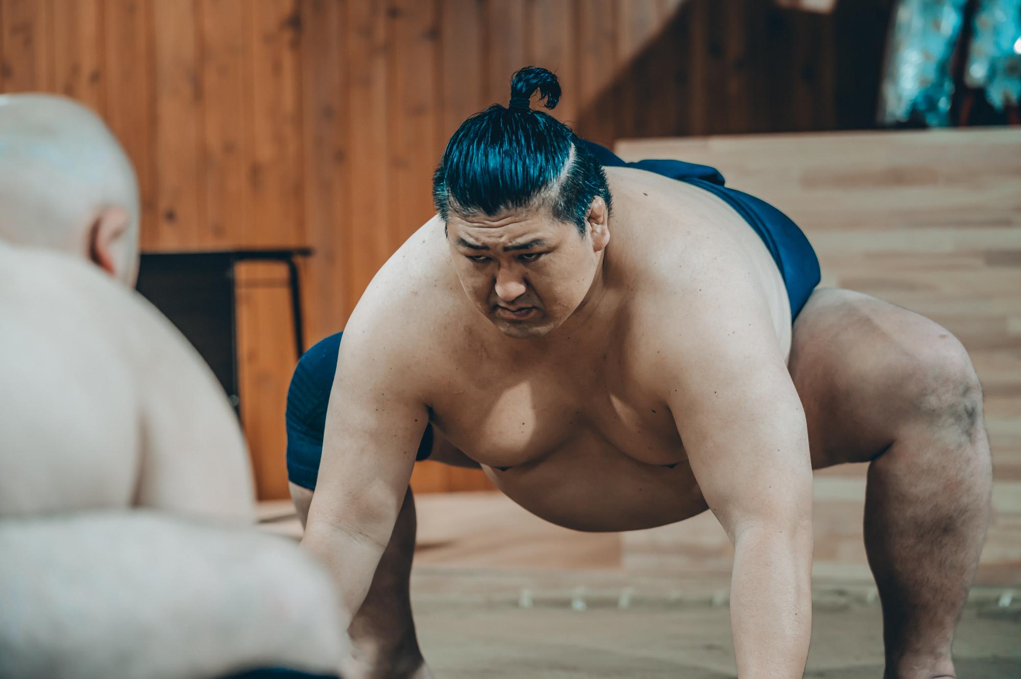 Authentic Sumo Wrestling Show with Former Pros
