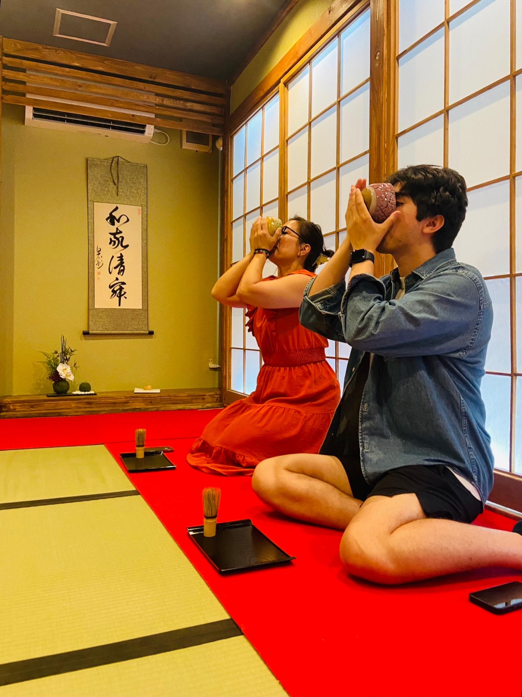 Traditional Matcha Tea Ceremony in Downtown Osaka